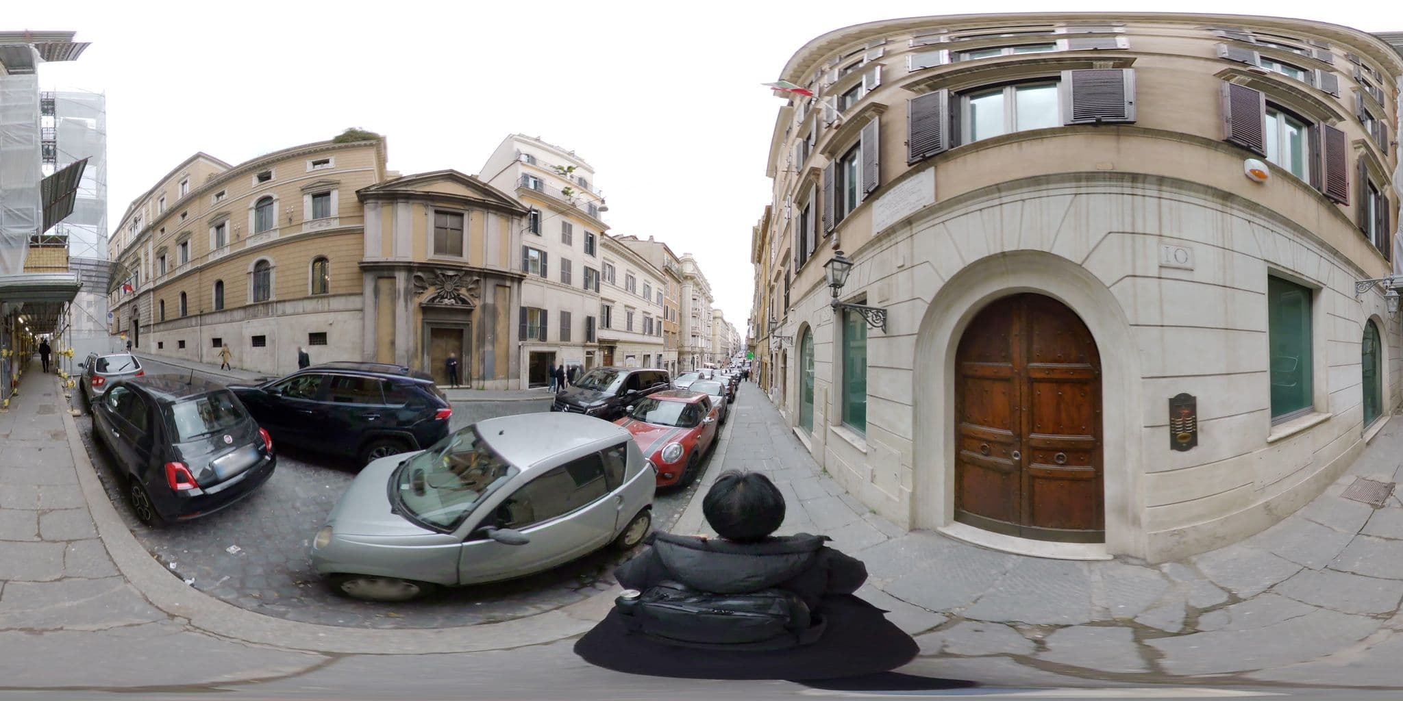 Street view near Barberini Retreat, Ludovisi — © akiyoshiii213 (CC BY-SA · Mapillary)