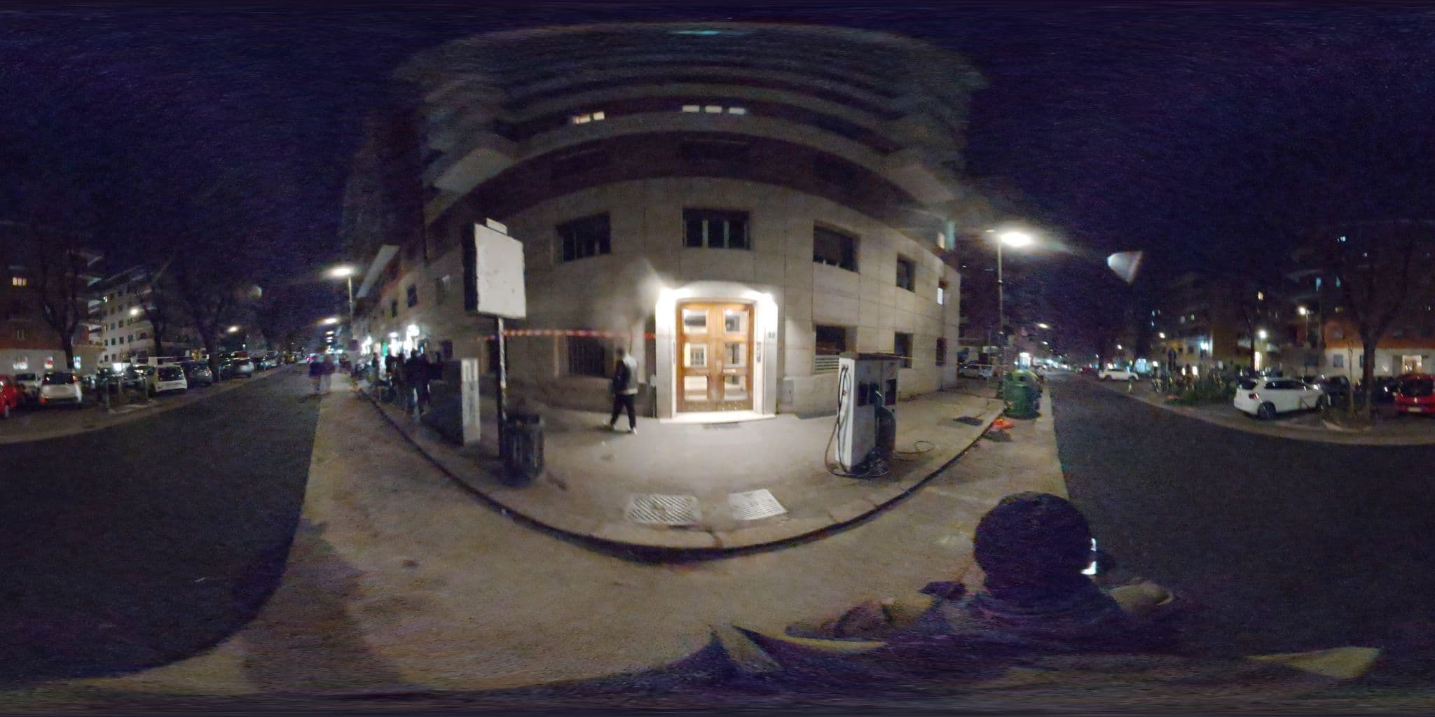 Street view near Albergo Athena, Esquilino — © mapconcierge (CC BY-SA · Mapillary)
