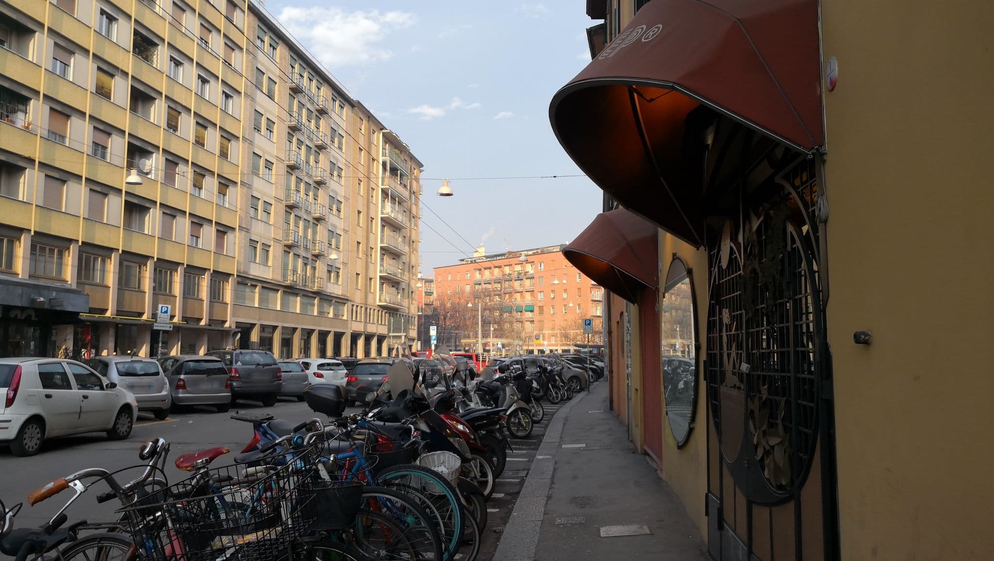 Street view near San Felice, Bologna