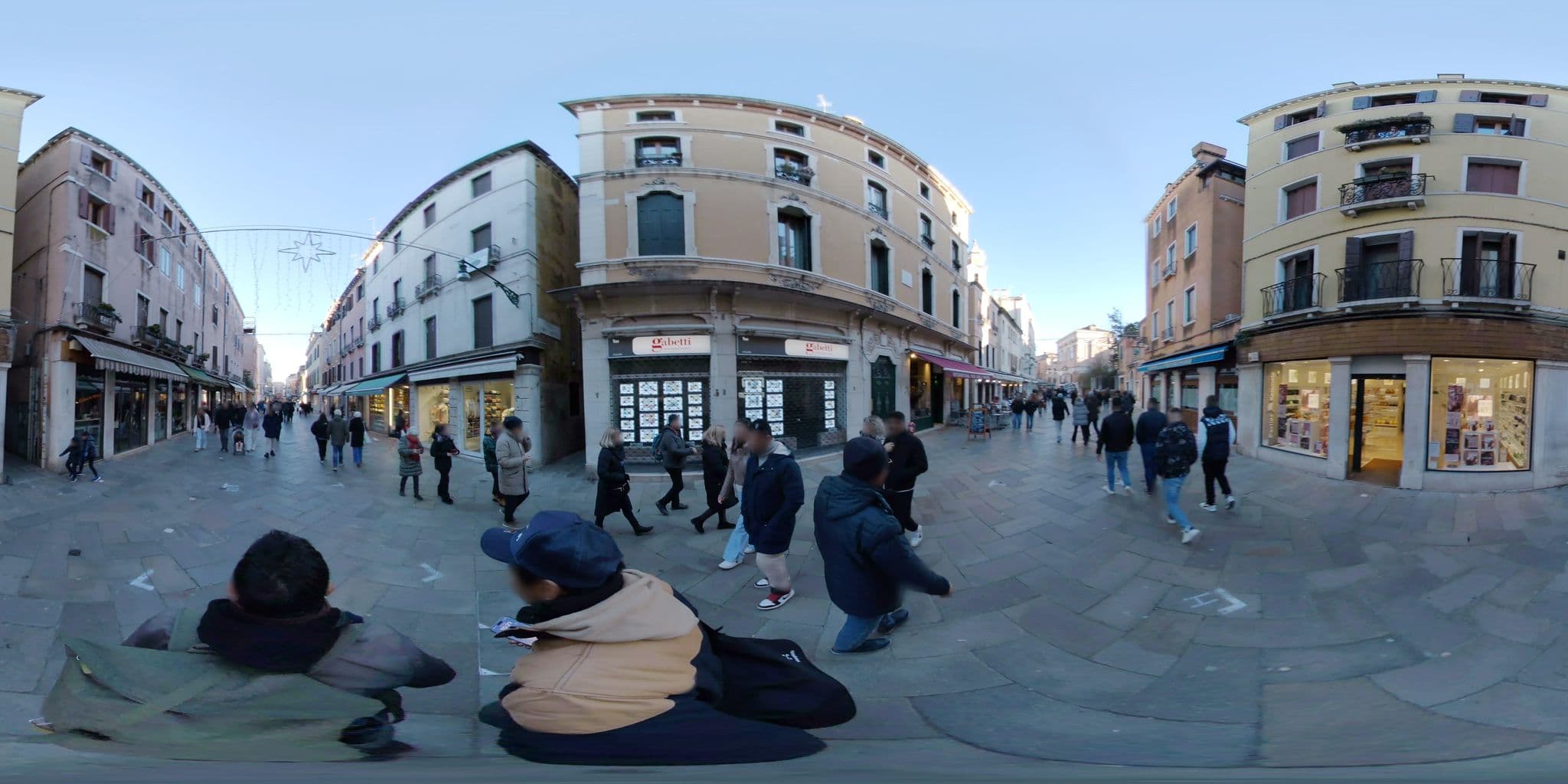 Street view near Hotel Bernardi Semenzato, Venice — © mapconcierge (CC BY-SA · Mapillary)