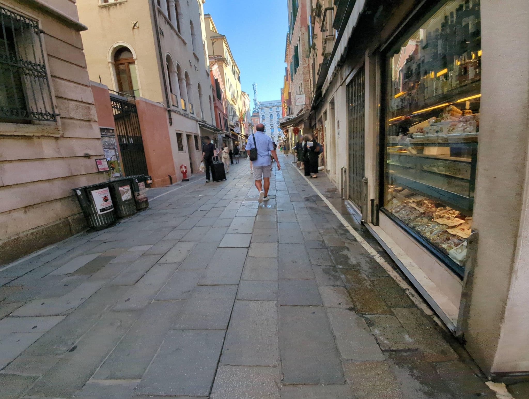 Street view near Hotel Adua, Venice