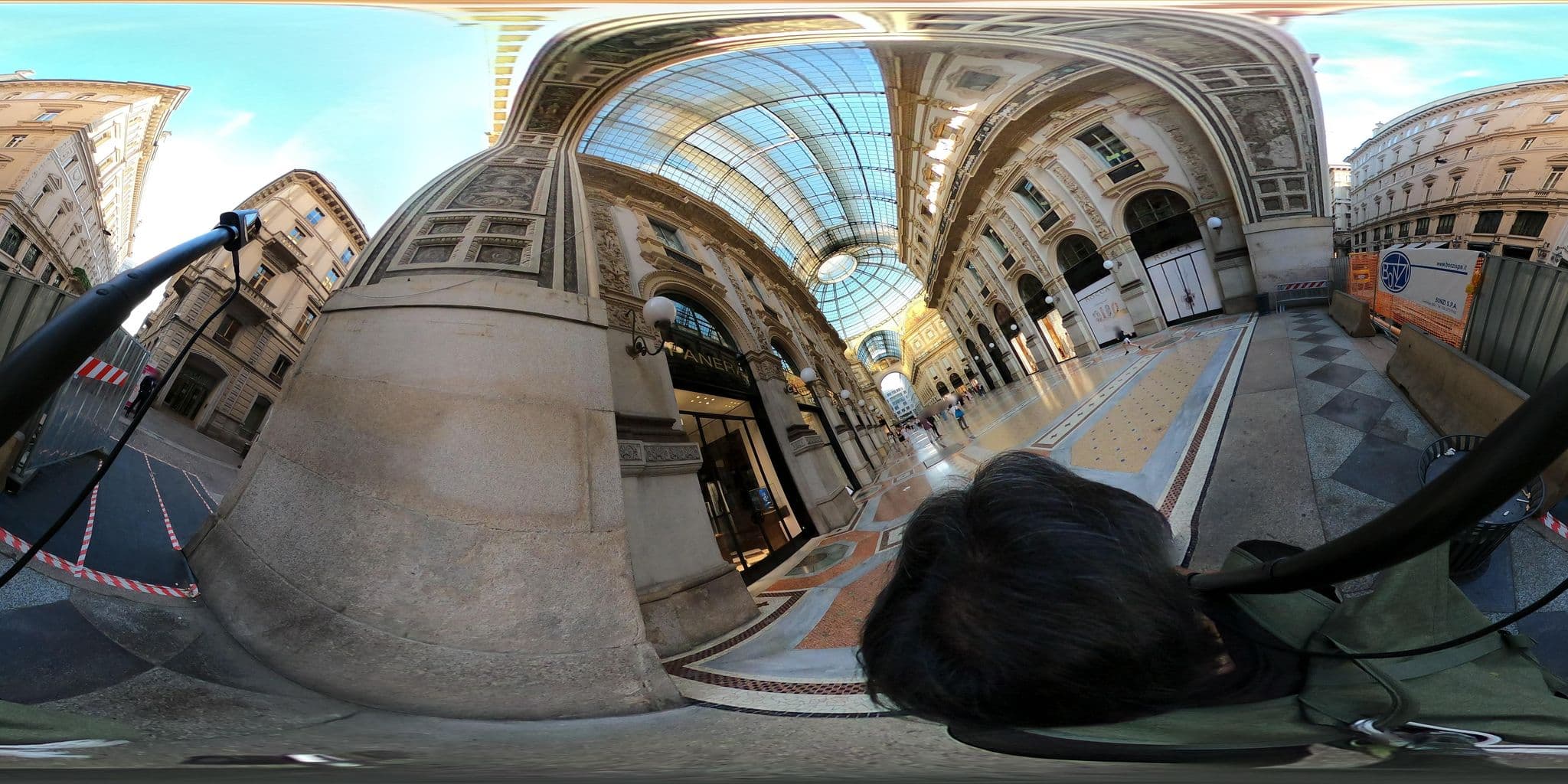 Street view near Galleria Vik Milano, Milan — © mapconcierge (CC BY-SA · Mapillary)
