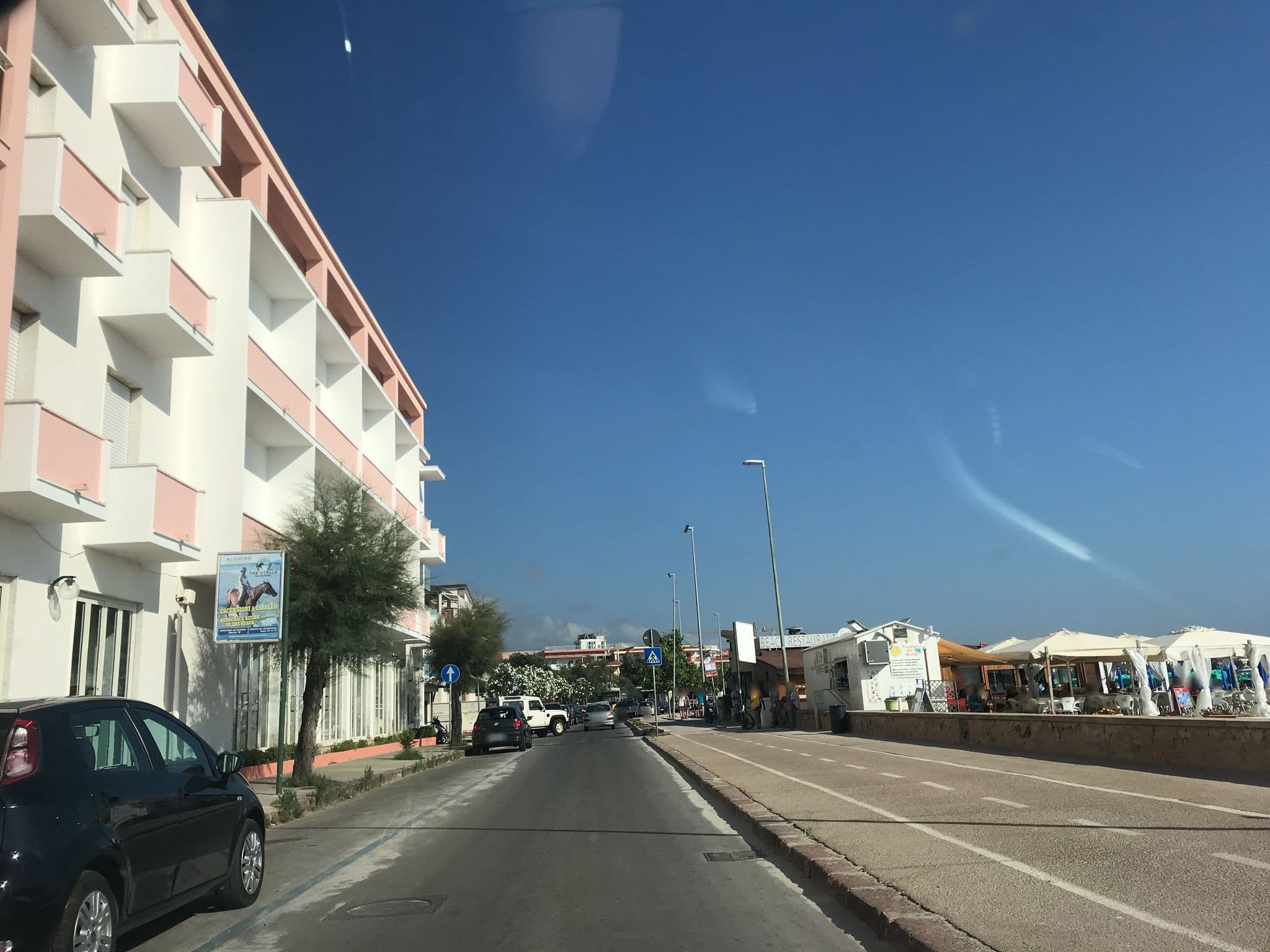 Street view near Hotel San Marco, Alghero