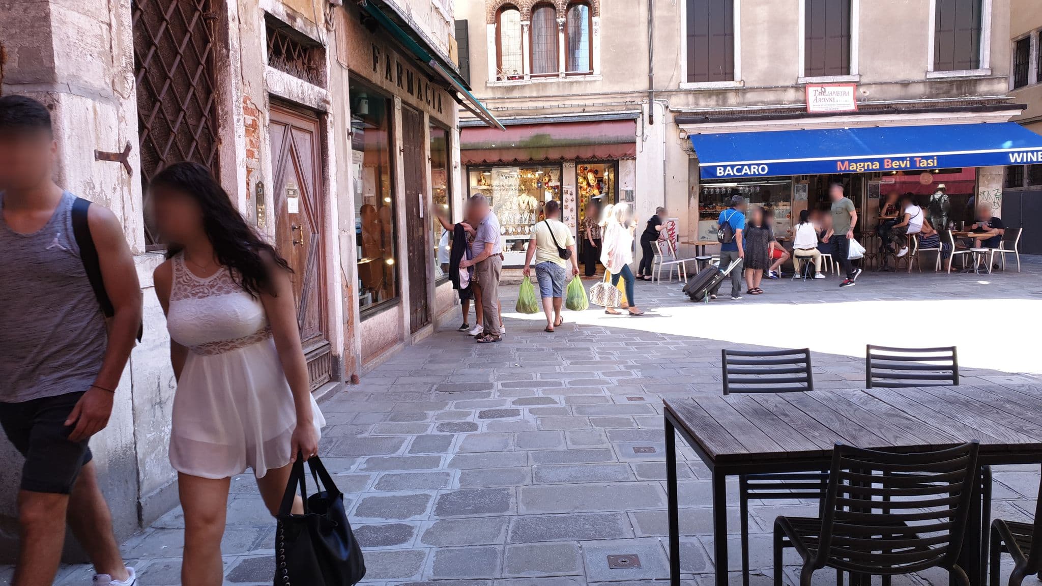 Street view near Piccolo Tiepolo, Venice