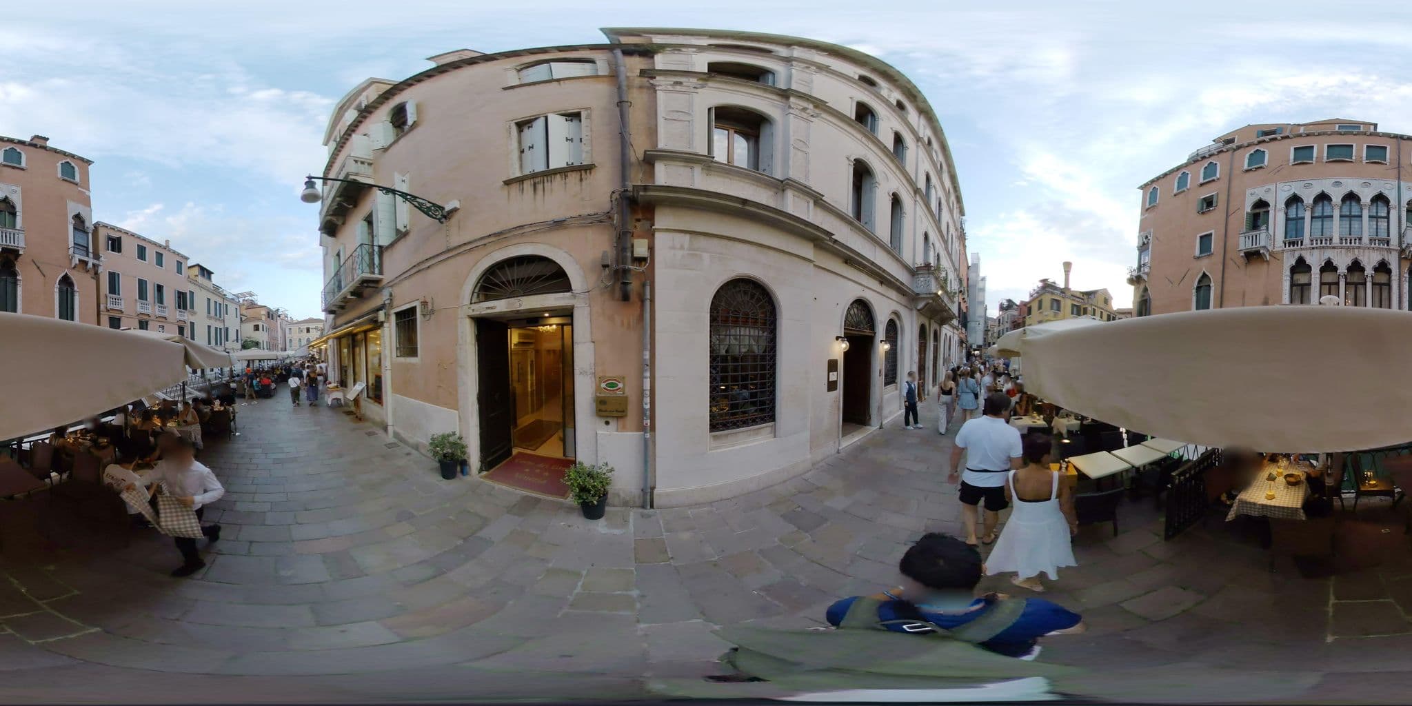 Street view near Hotel Palazzo Priuli, Venice