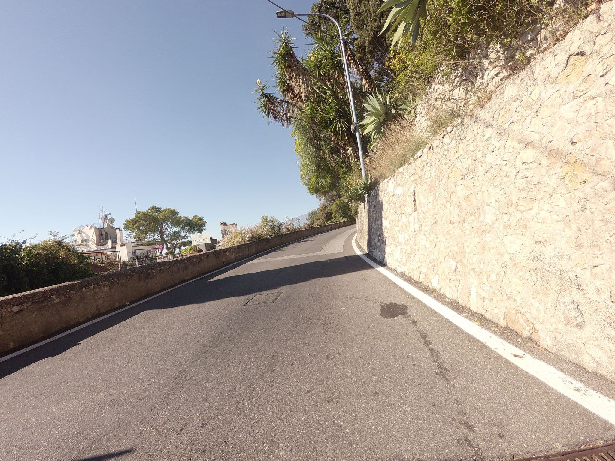 Street view near Hotel Vello d'Oro, Taormina