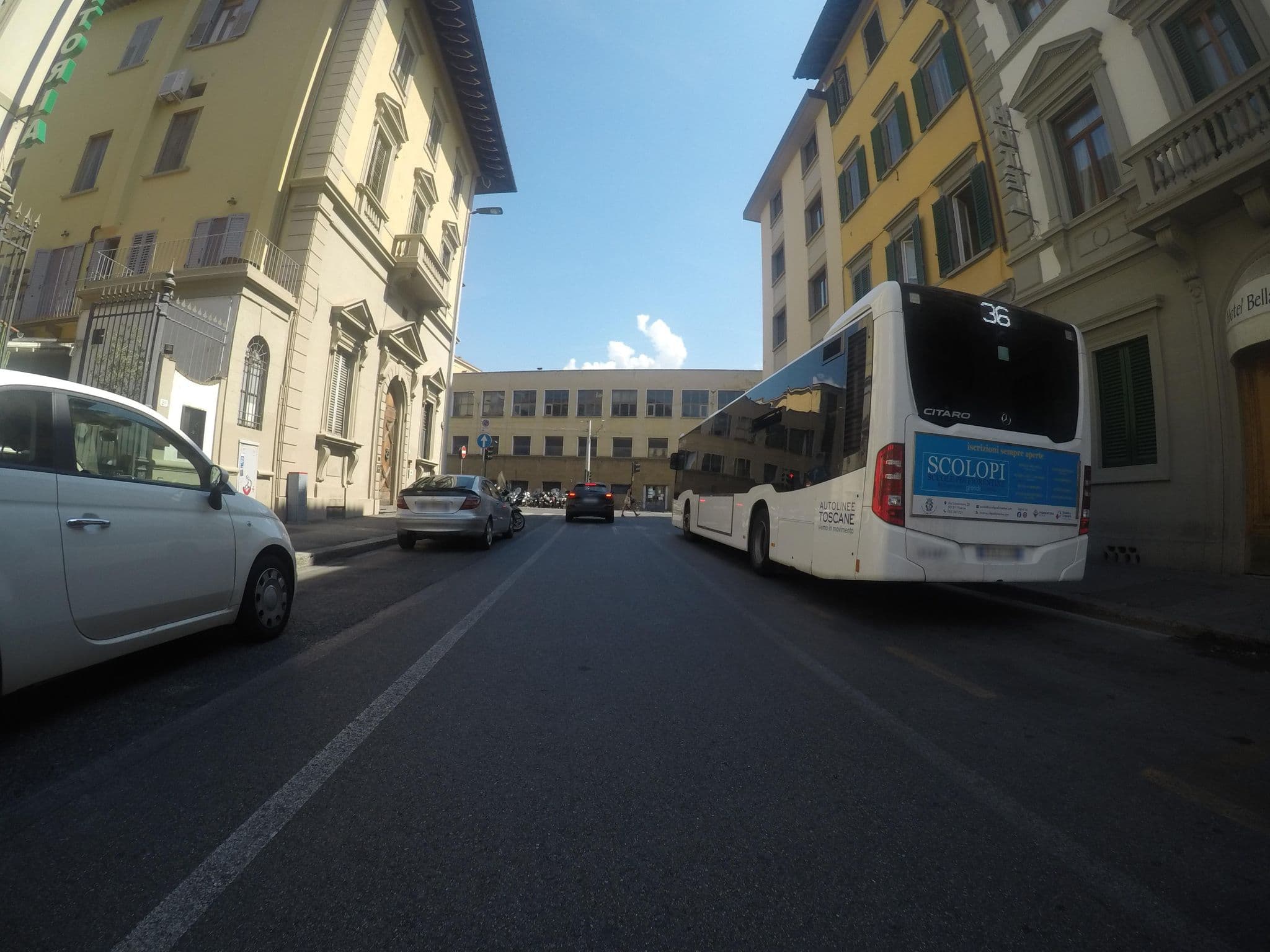 Street view near Hotel Bella Firenze, Florence