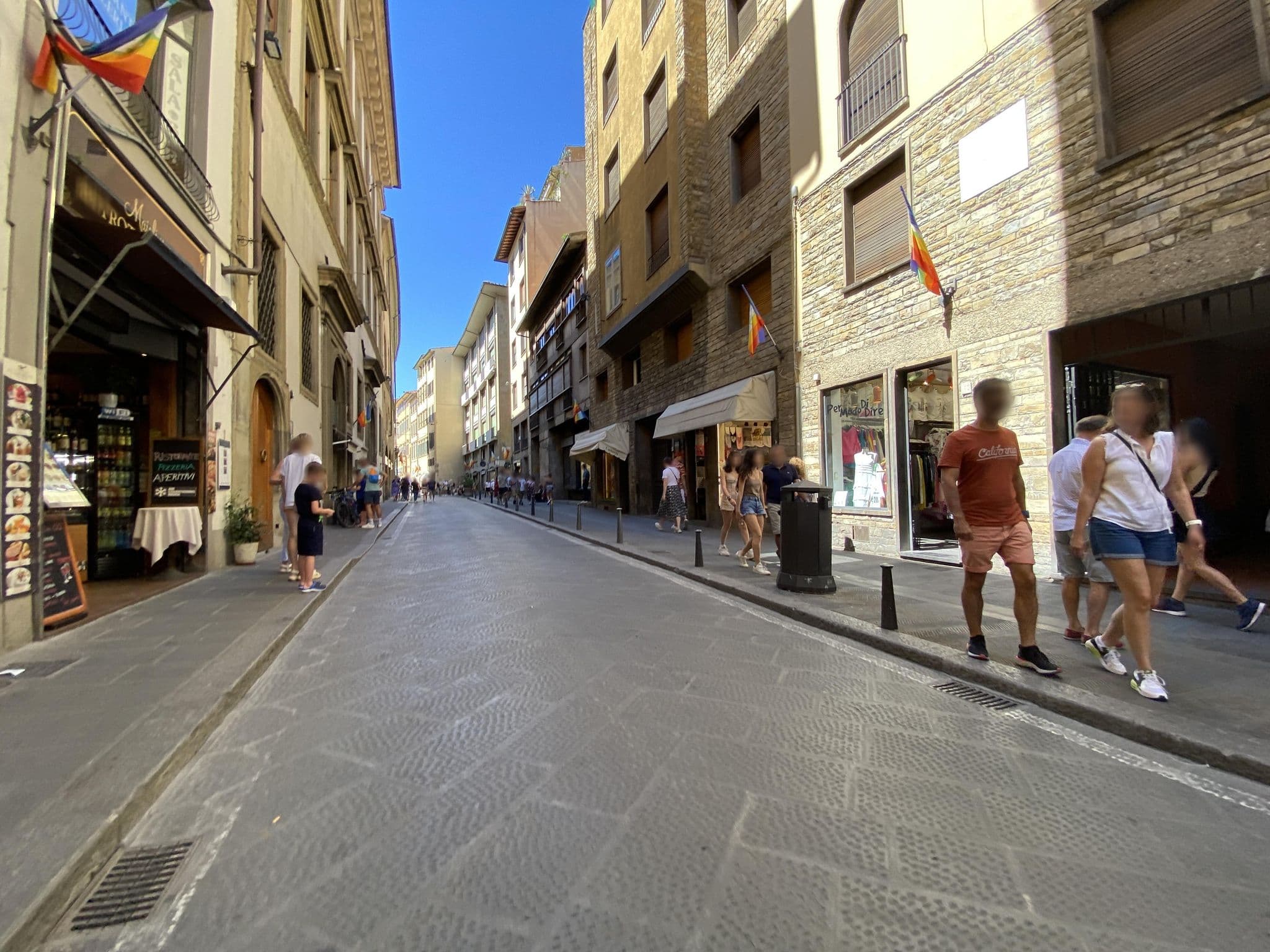 Street view near Hotel la Scaletta, Florence — © asturksever (CC BY-SA · Mapillary)