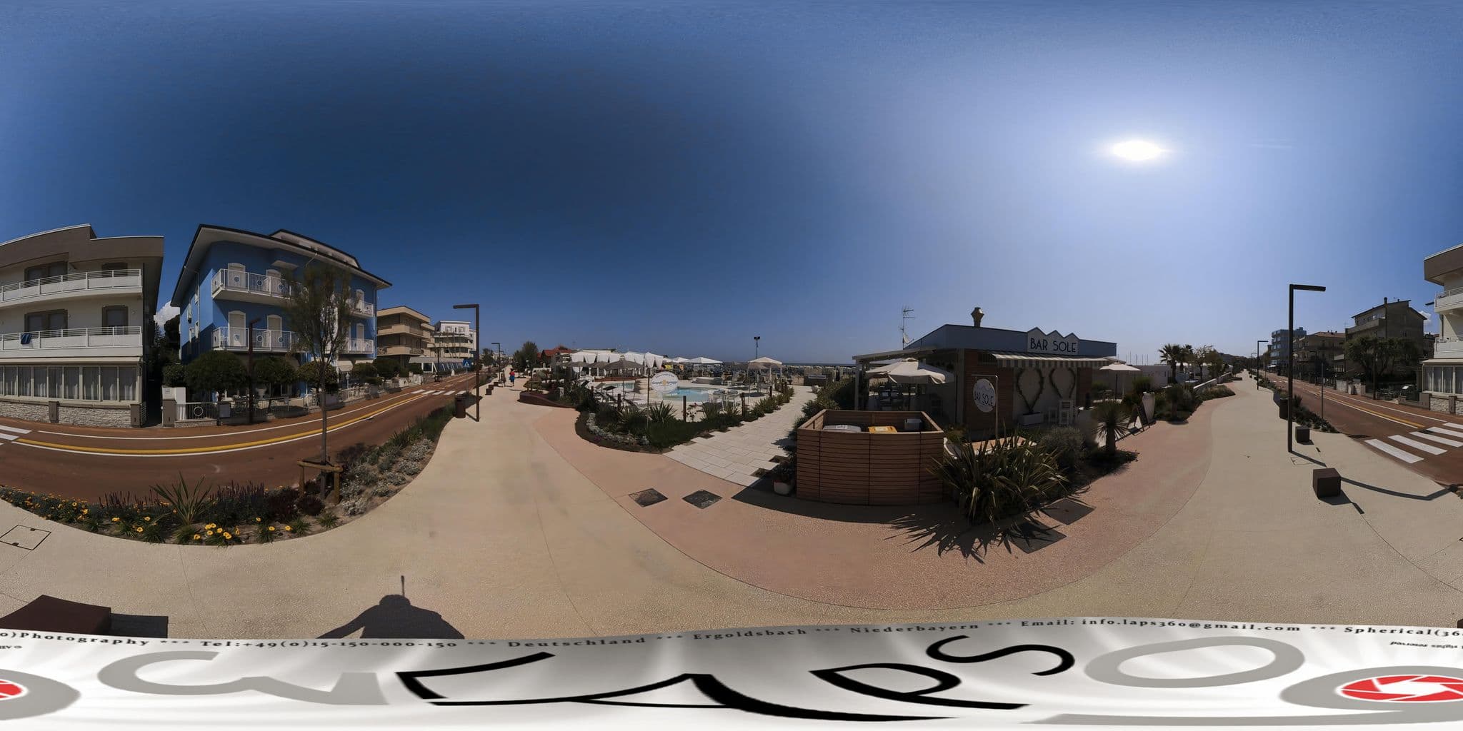 Street view near Albergo Hidalgo, San Mauro a Mare — © LAPS360 (CC BY-SA · Mapillary)