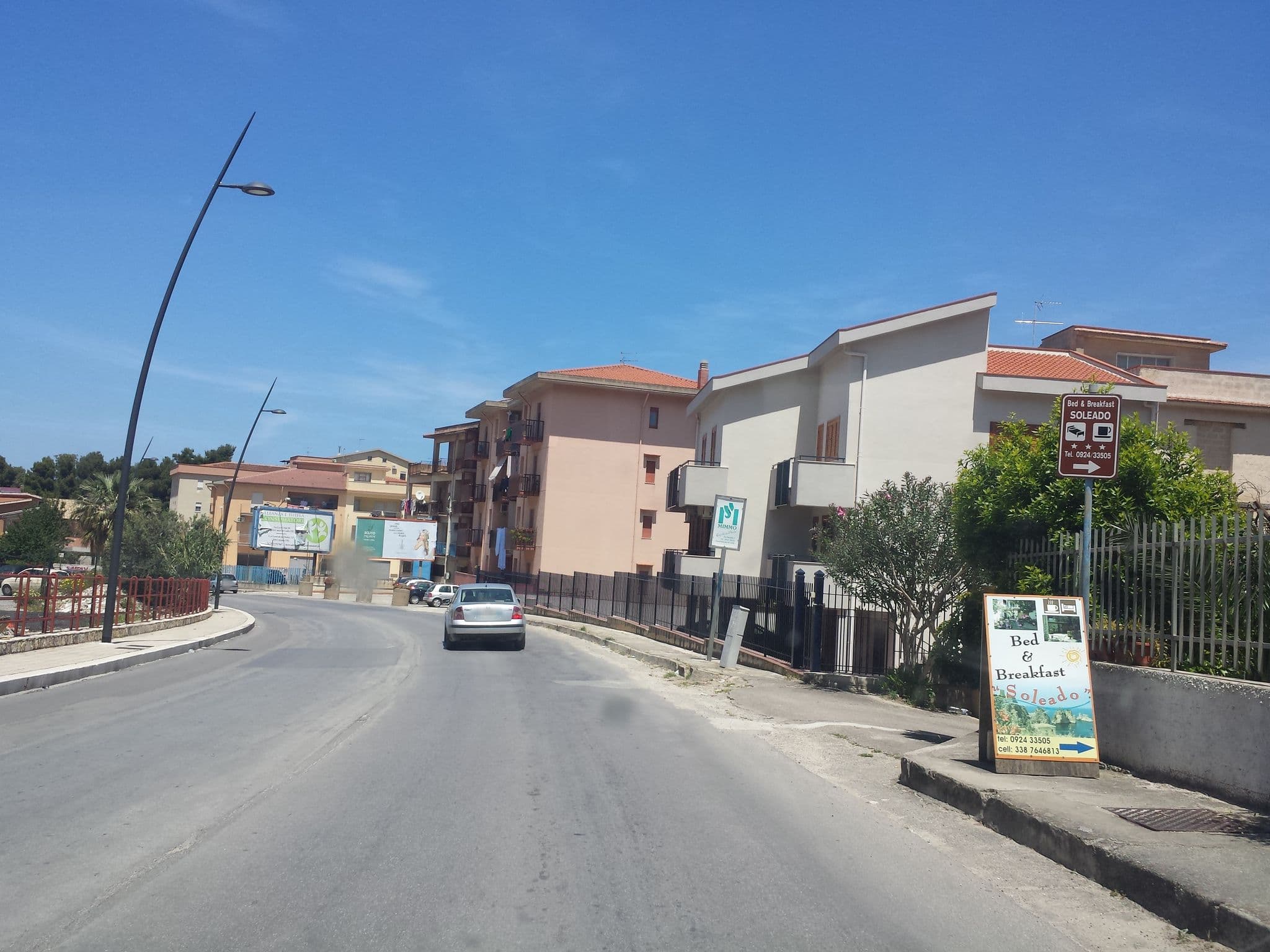 Street view near B&B Soleado, Castellammare del Golfo — © aborruso (CC BY-SA · Mapillary)