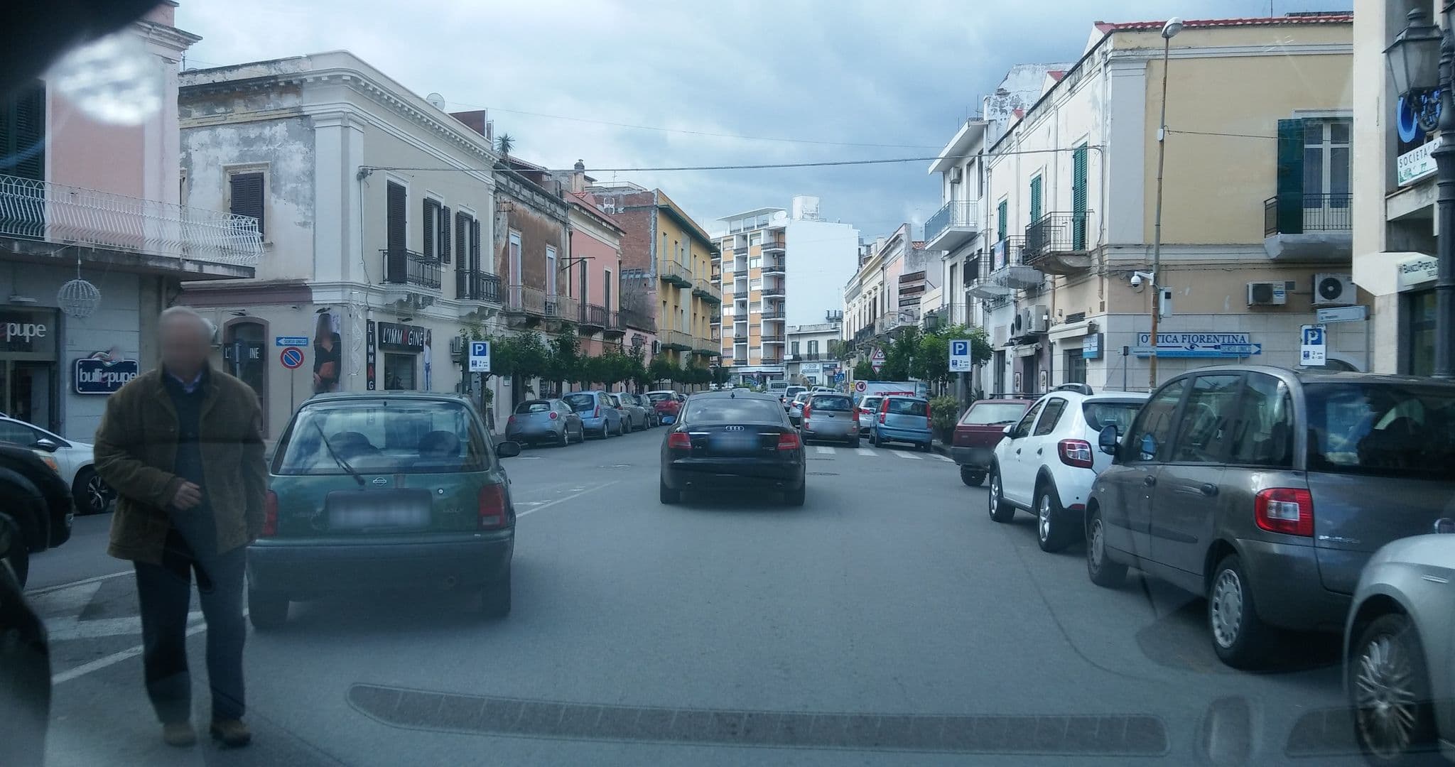 Street view near Liberty Palace, Milazzo — © dgitto (CC BY-SA · Mapillary)