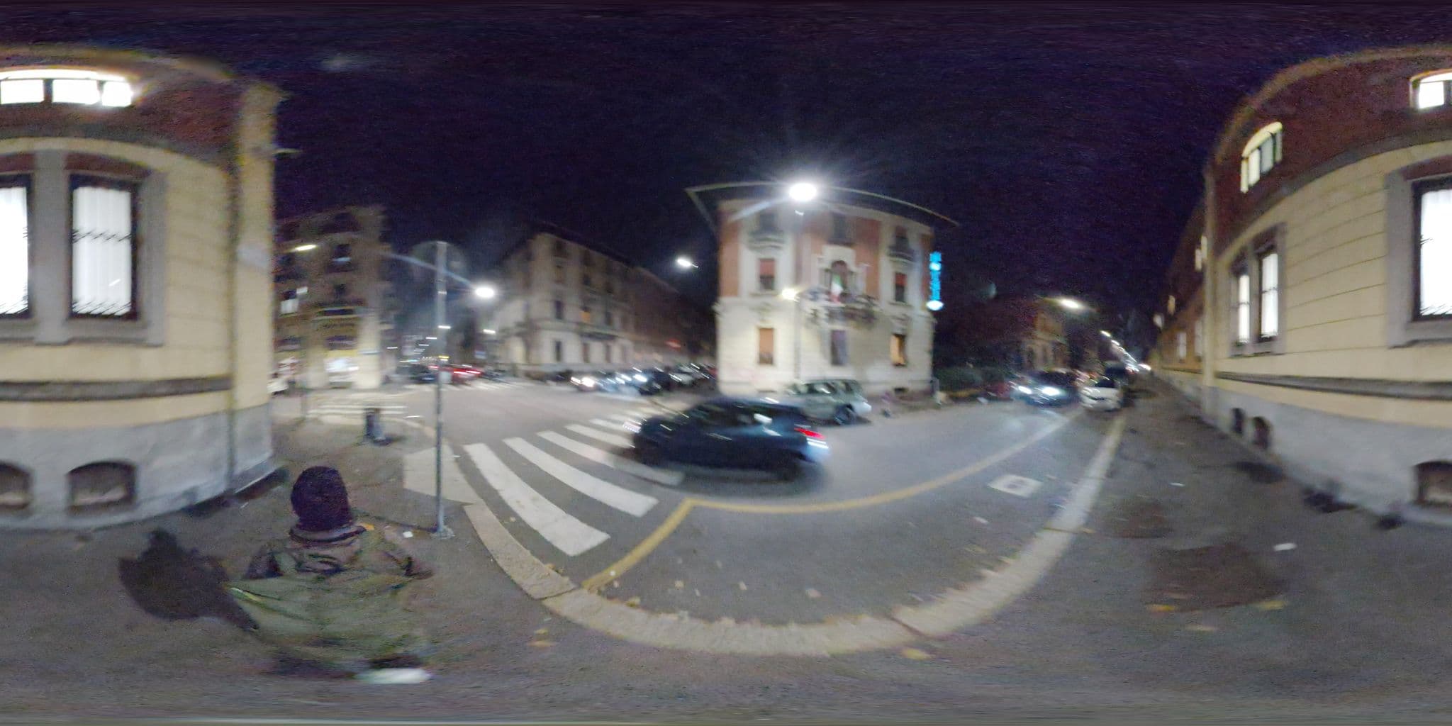 Street view near Hotel Bagliori, Brera