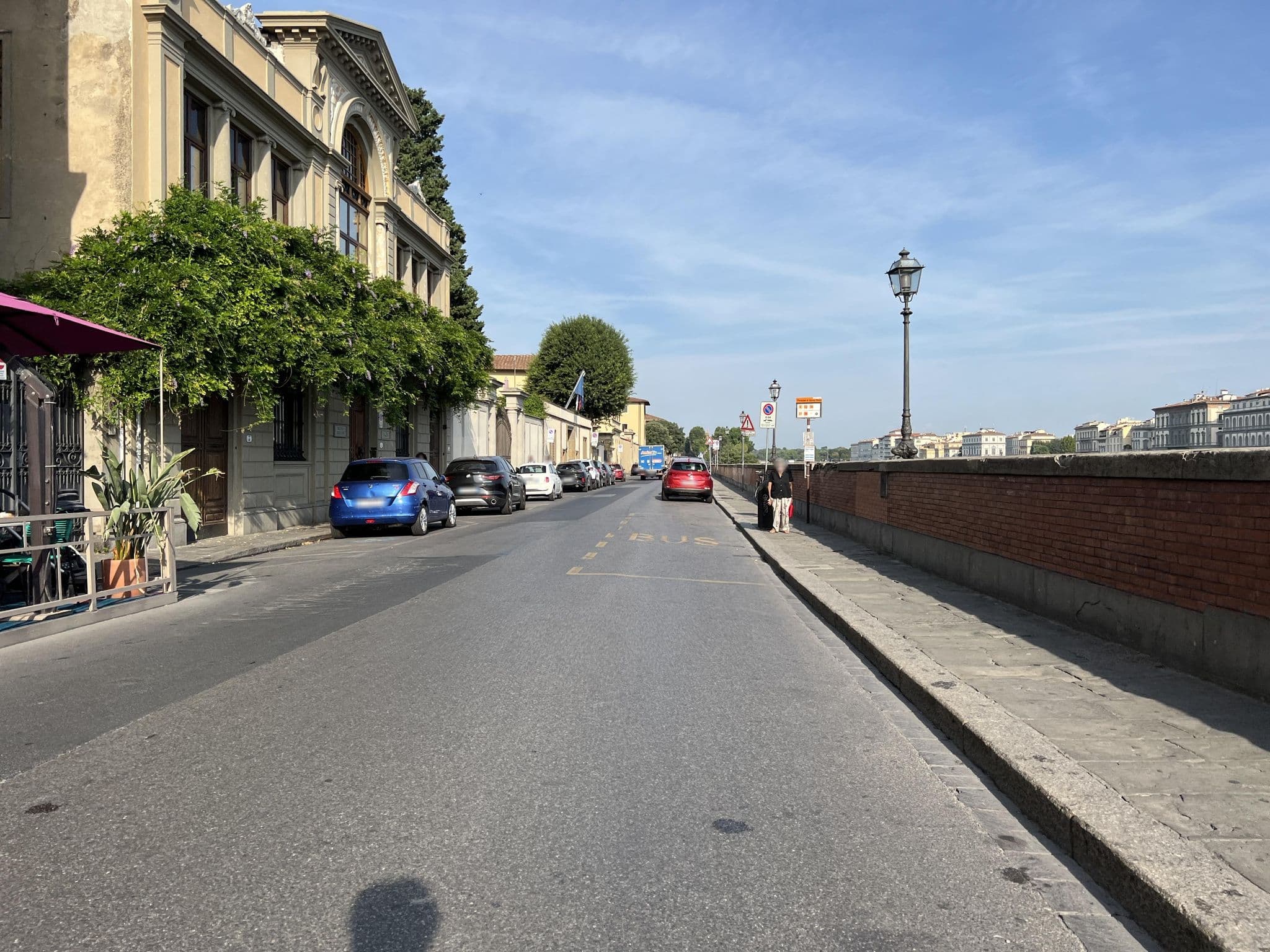 Street view near Vilia Florence AIRBNB., Florence