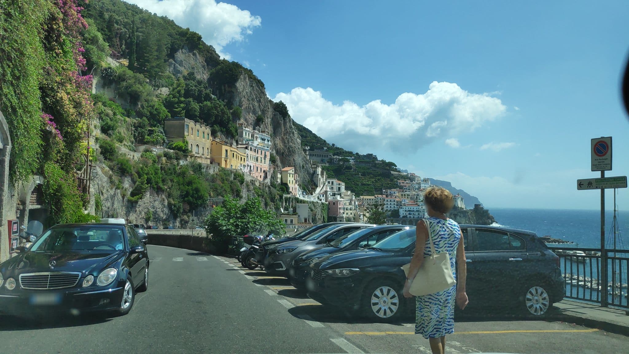 Street view near Grand Hotel Convento di Amalfi, Amalfi — © marcuscalabresus (CC BY-SA · Mapillary)