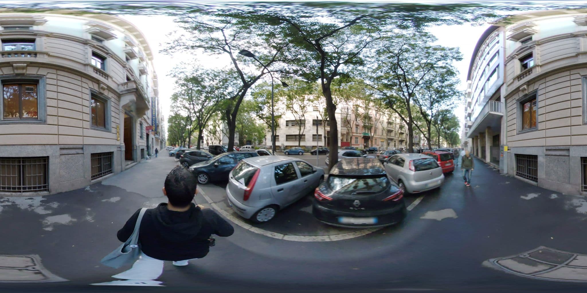 Street view near Oasi Village Hotel, Brera