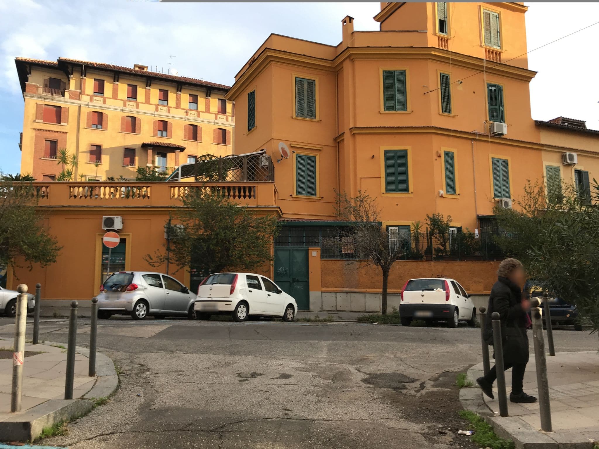 Street view near Via catania maria, Castro Pretorio