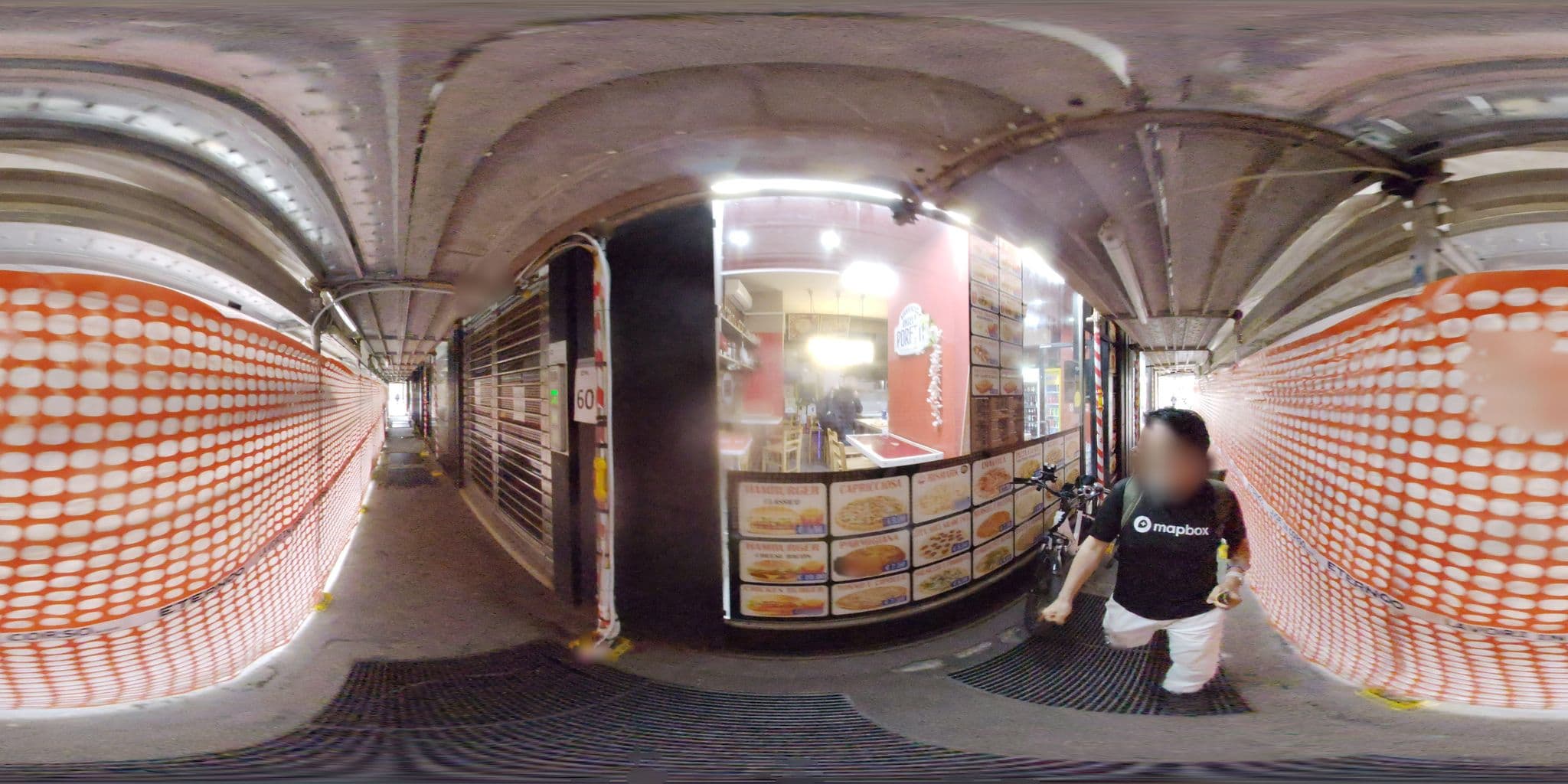 Street view near Casa dello Studente "Leonardo da Vinci", Brera