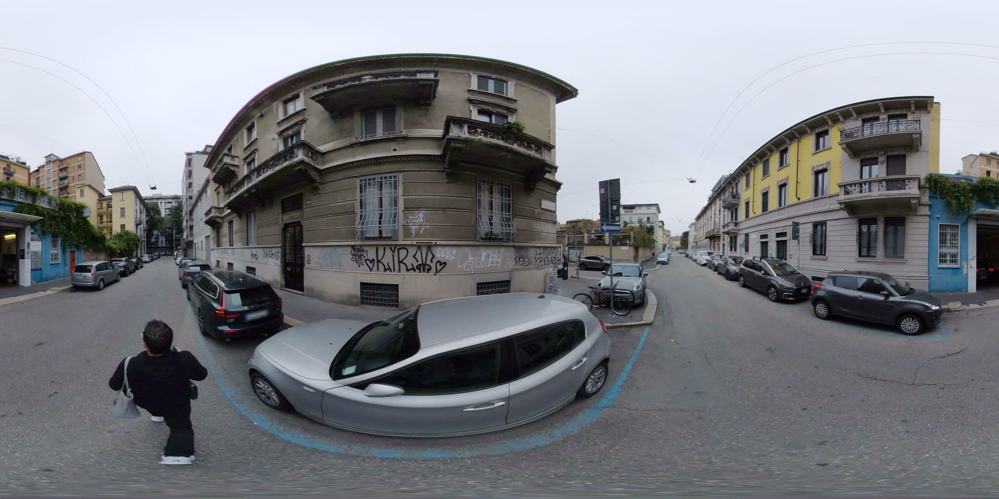 Street view near Hotel Piola, Brera — © mapconcierge (CC BY-SA · Mapillary)