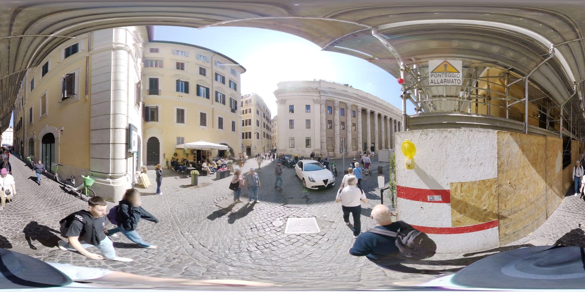 Street view near Colonna Suite del Corso, Sant'Eustachio — © stefan-RolfsRom (CC BY-SA · Mapillary)