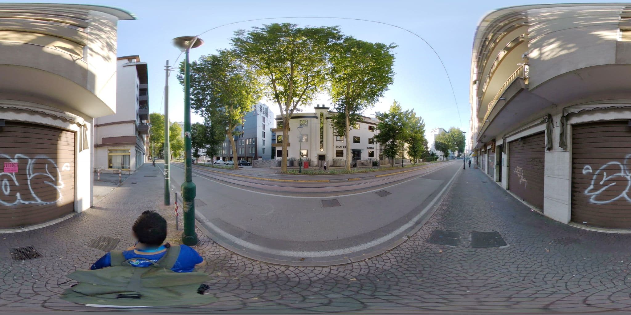Street view near Hotel Adria, Mestre