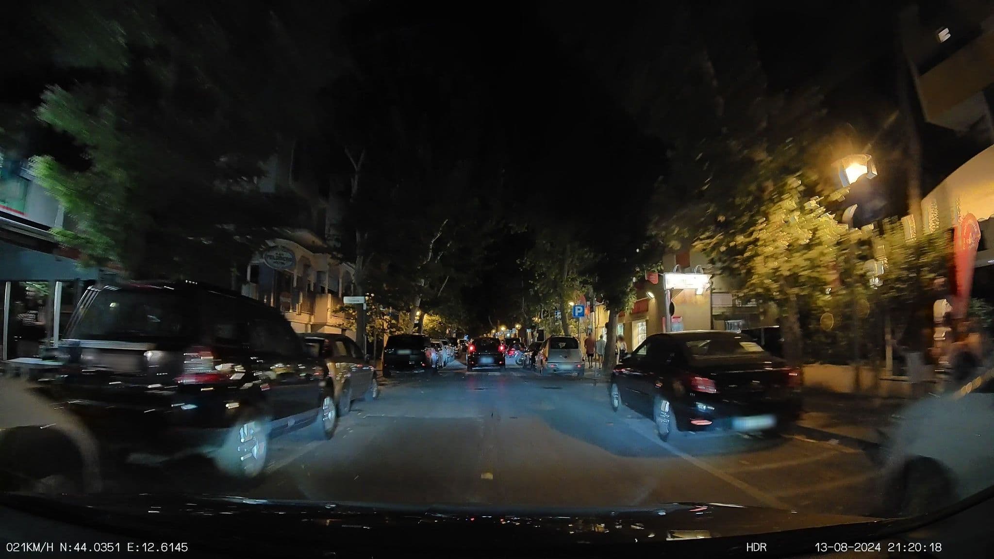 Street view near Tamanco, Rimini