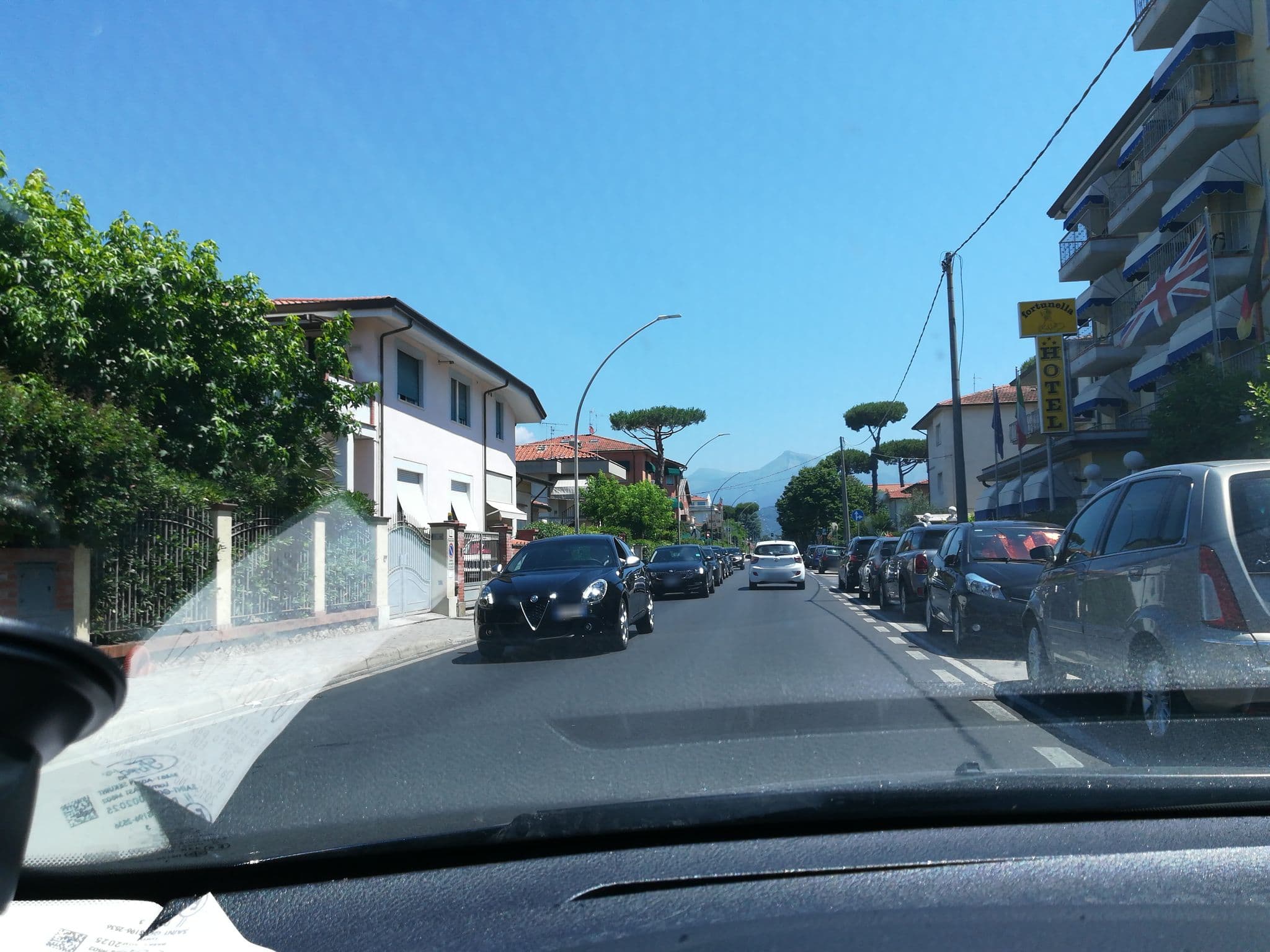 Street view near Hotel Fortunella, Piano di Mommio — © biffe (CC BY-SA · Mapillary)
