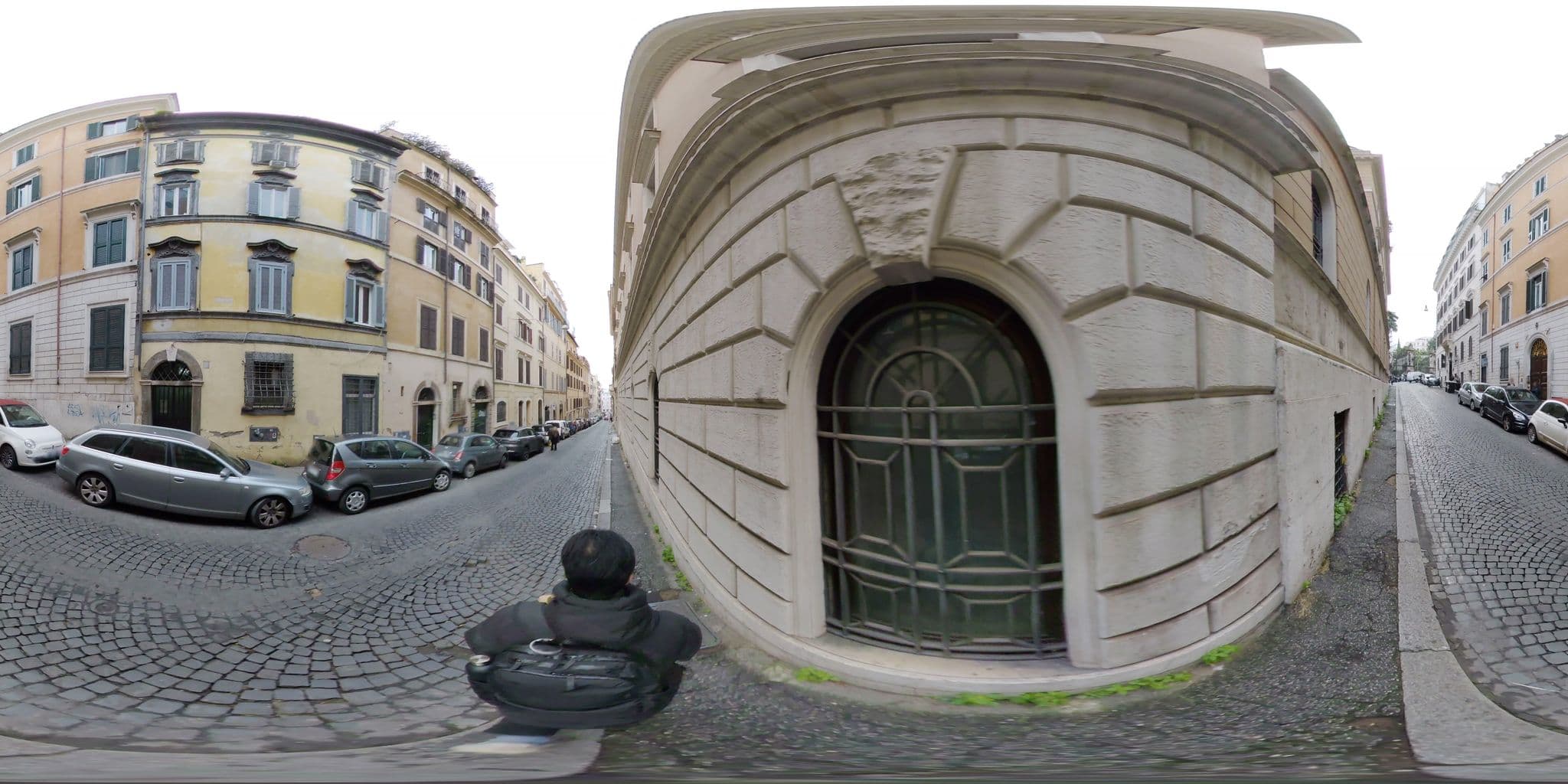 Street view near Trevi Fountain Guesthouse, Ludovisi — © akiyoshiii213 (CC BY-SA · Mapillary)