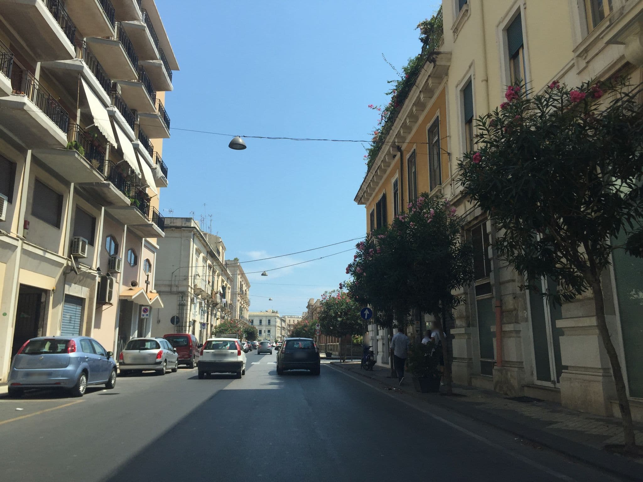 Street view near Hotel Le Muse, Siracusa