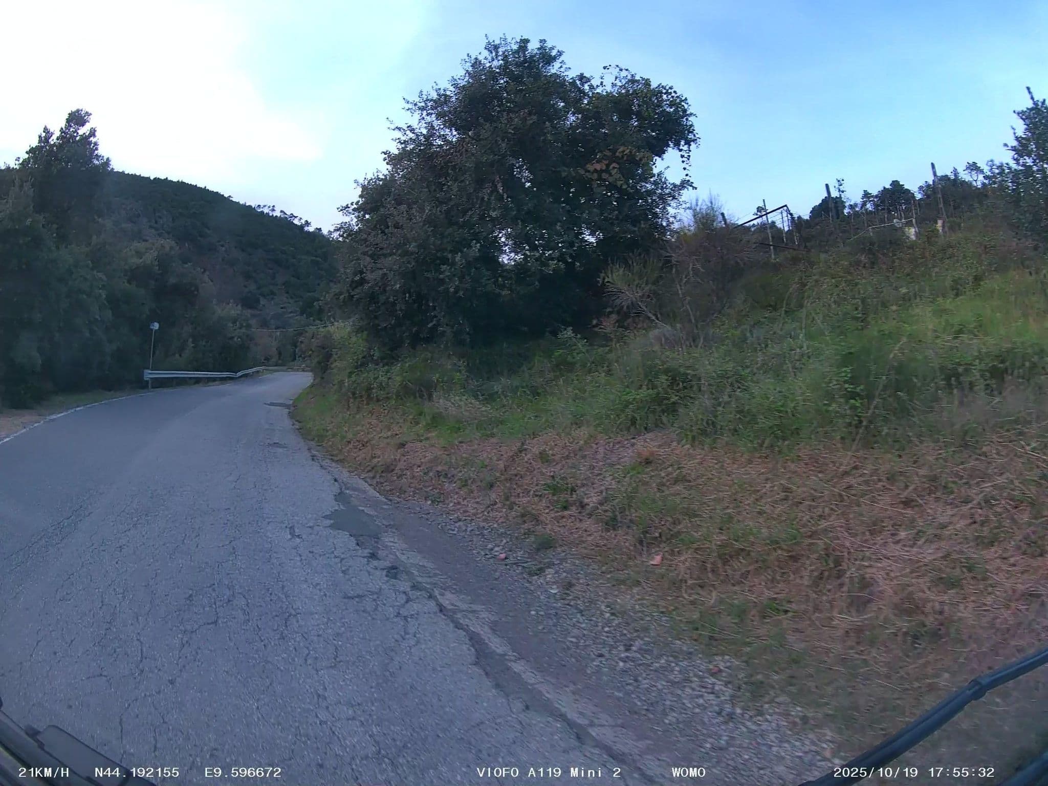 Street view near Casa Rossola, Levanto