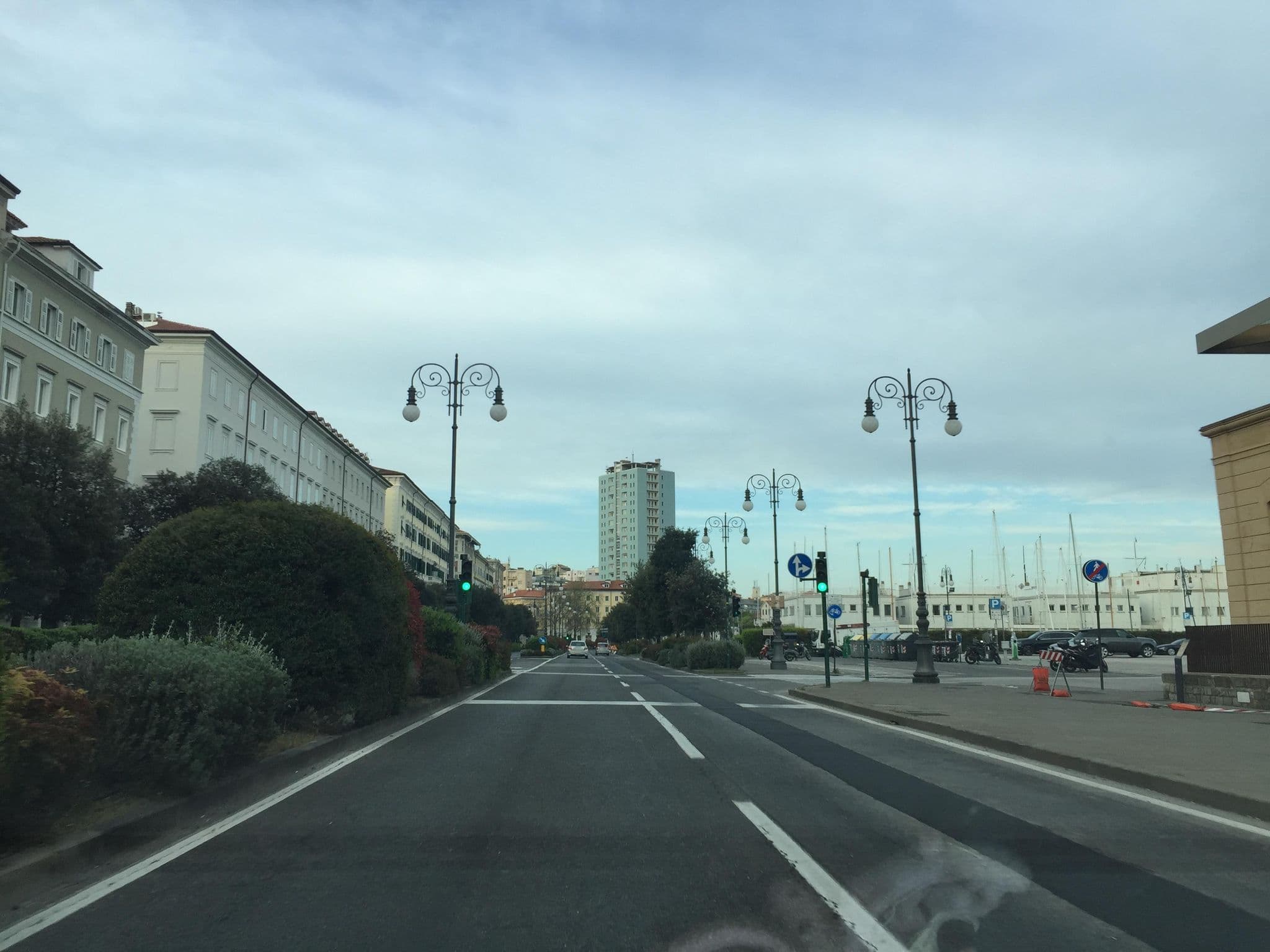 Street view near ControVento Hostel, Trieste — © igorzo (CC BY-SA · Mapillary)