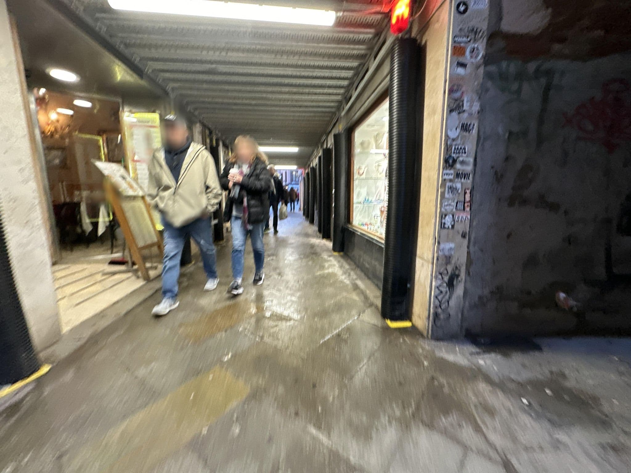 Street view near Al Portico, Venice