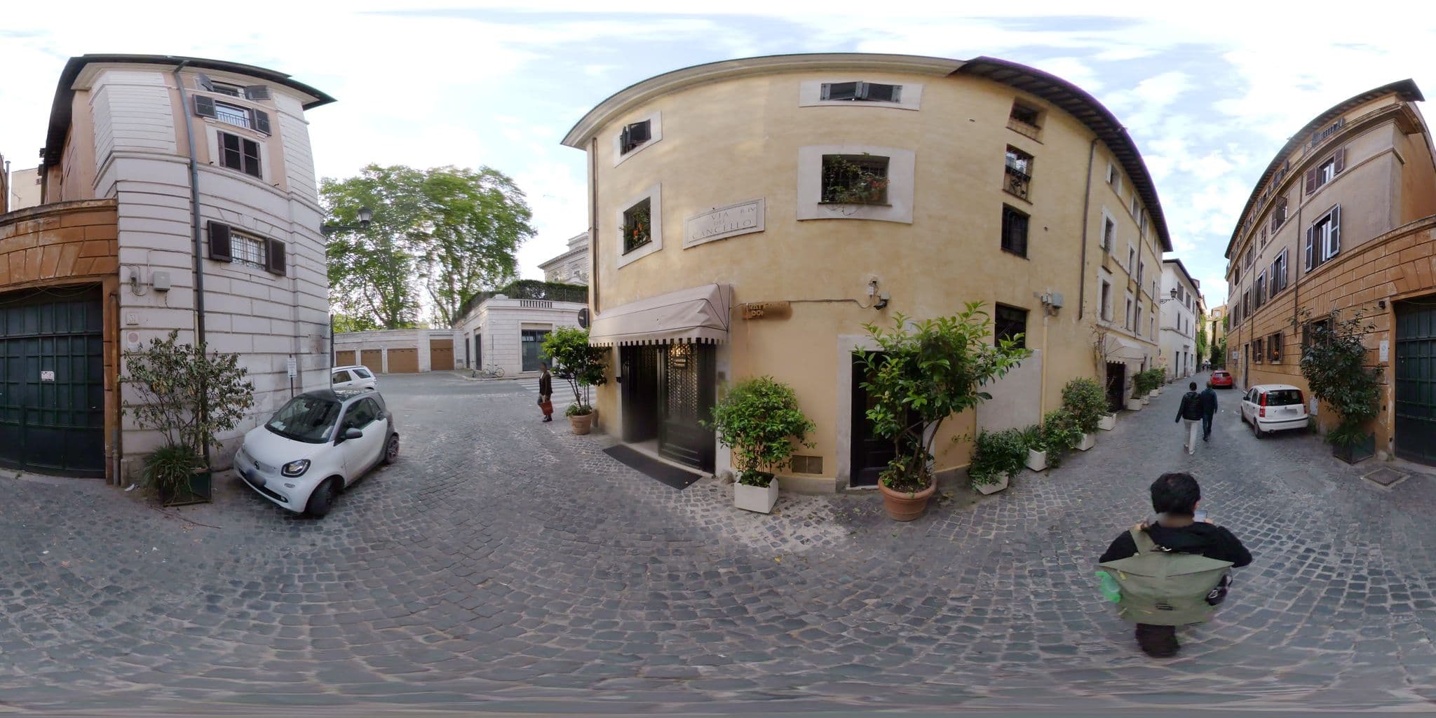 Street view near Fraterna Domus, Parione — © mapconcierge (CC BY-SA · Mapillary)