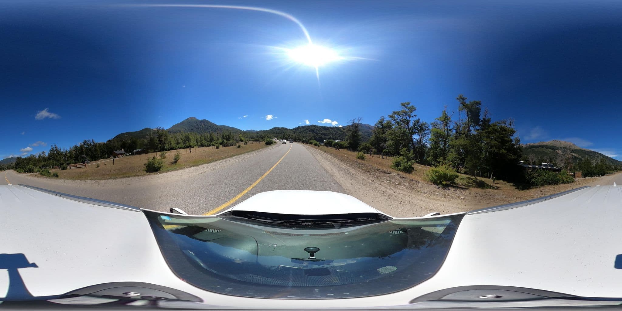 Street view near Camping Falkner, San Martín de los Andes