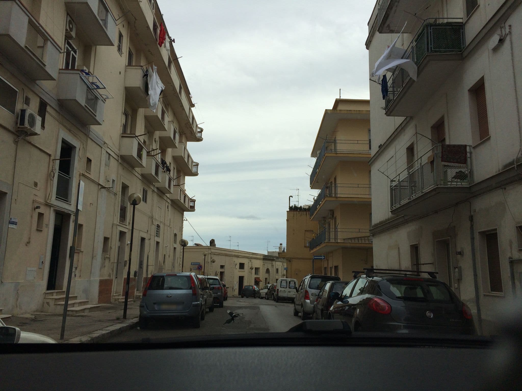Street view near Casa Michelangelo, Matera