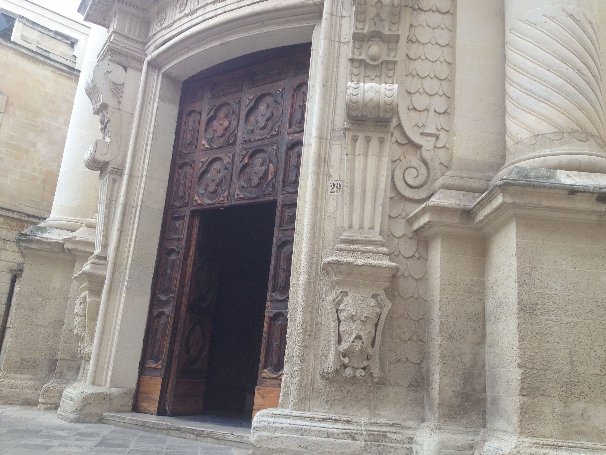 Street view near Dimora dell' Artista, Lecce
