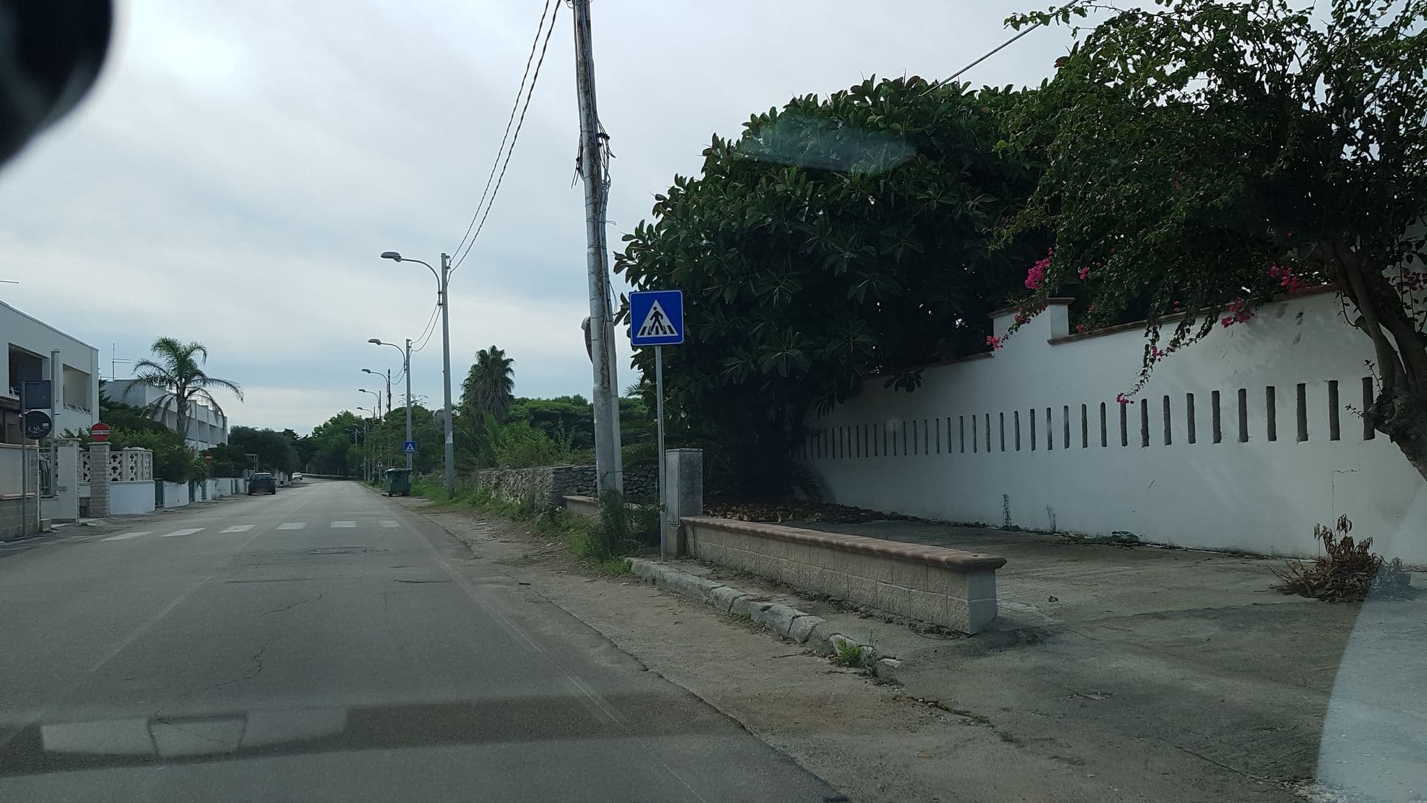 Street view near Hotel Mare Blu, Borgagne — © ale_zena_it (CC BY-SA · Mapillary)