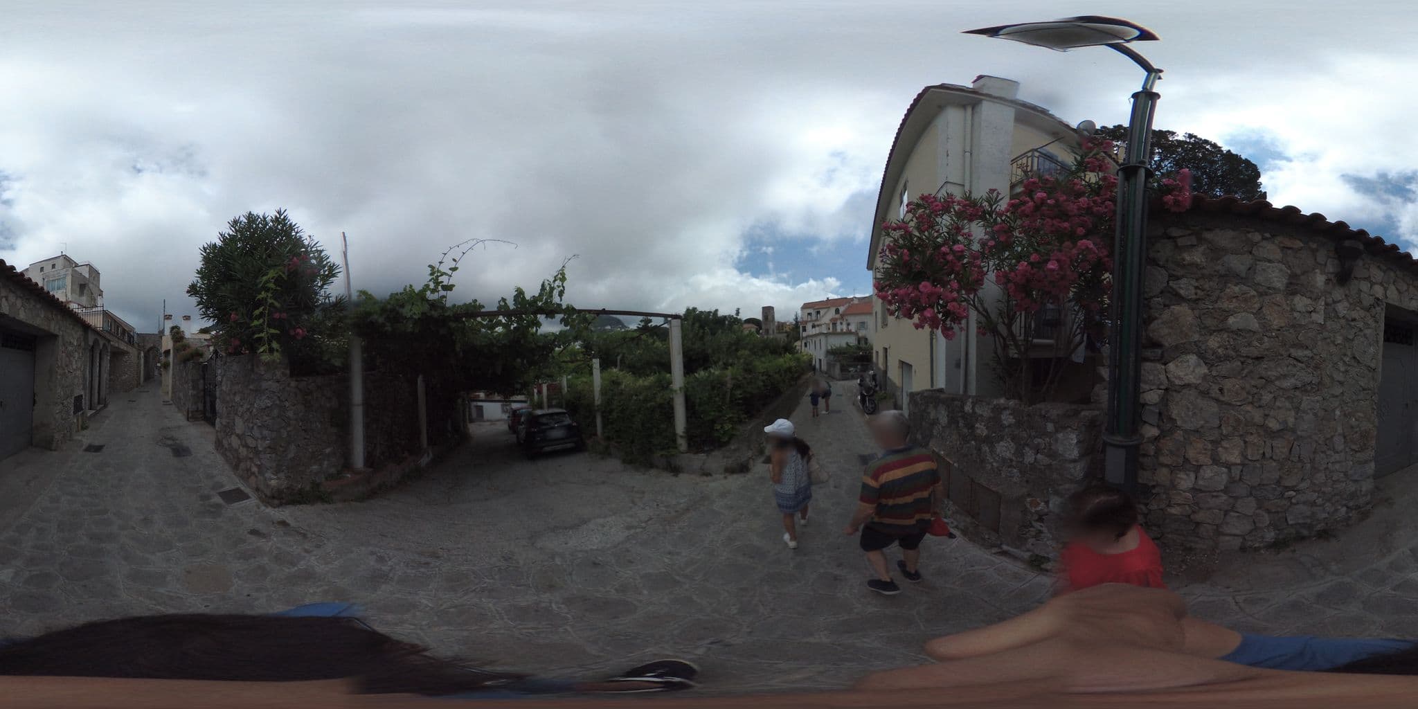Street view near Peppa B&B, Ravello — © marcuscalabresus (CC BY-SA · Mapillary)