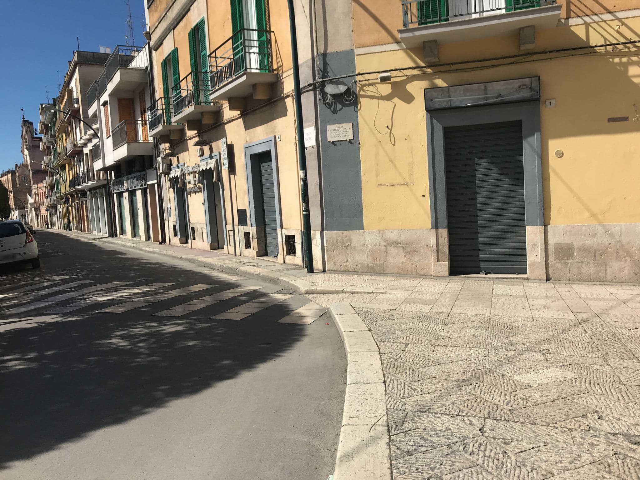 Street view near Porta San Michele Affittacamere, Gravina in Puglia — © mescafe (CC BY-SA · Mapillary)