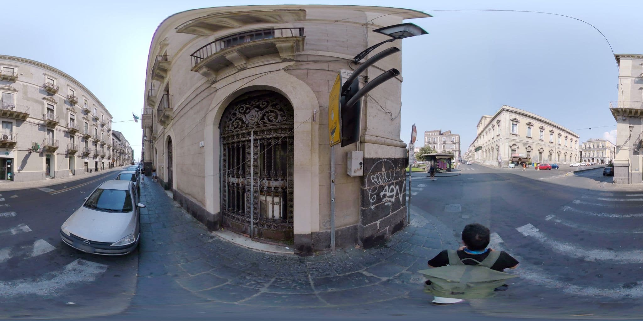 Street view near Ivana, Catania