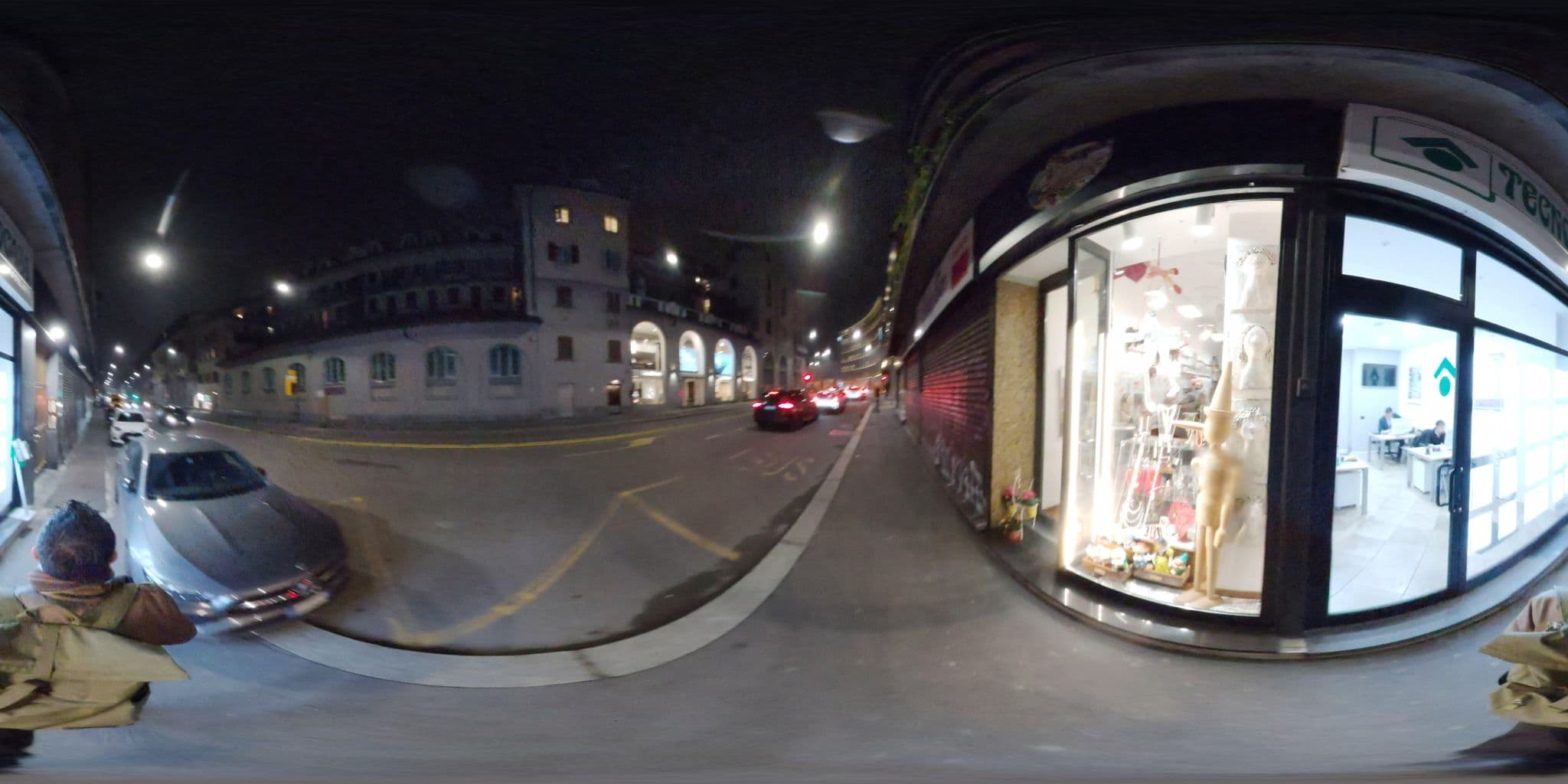 Street view near Petit Palais, Milan