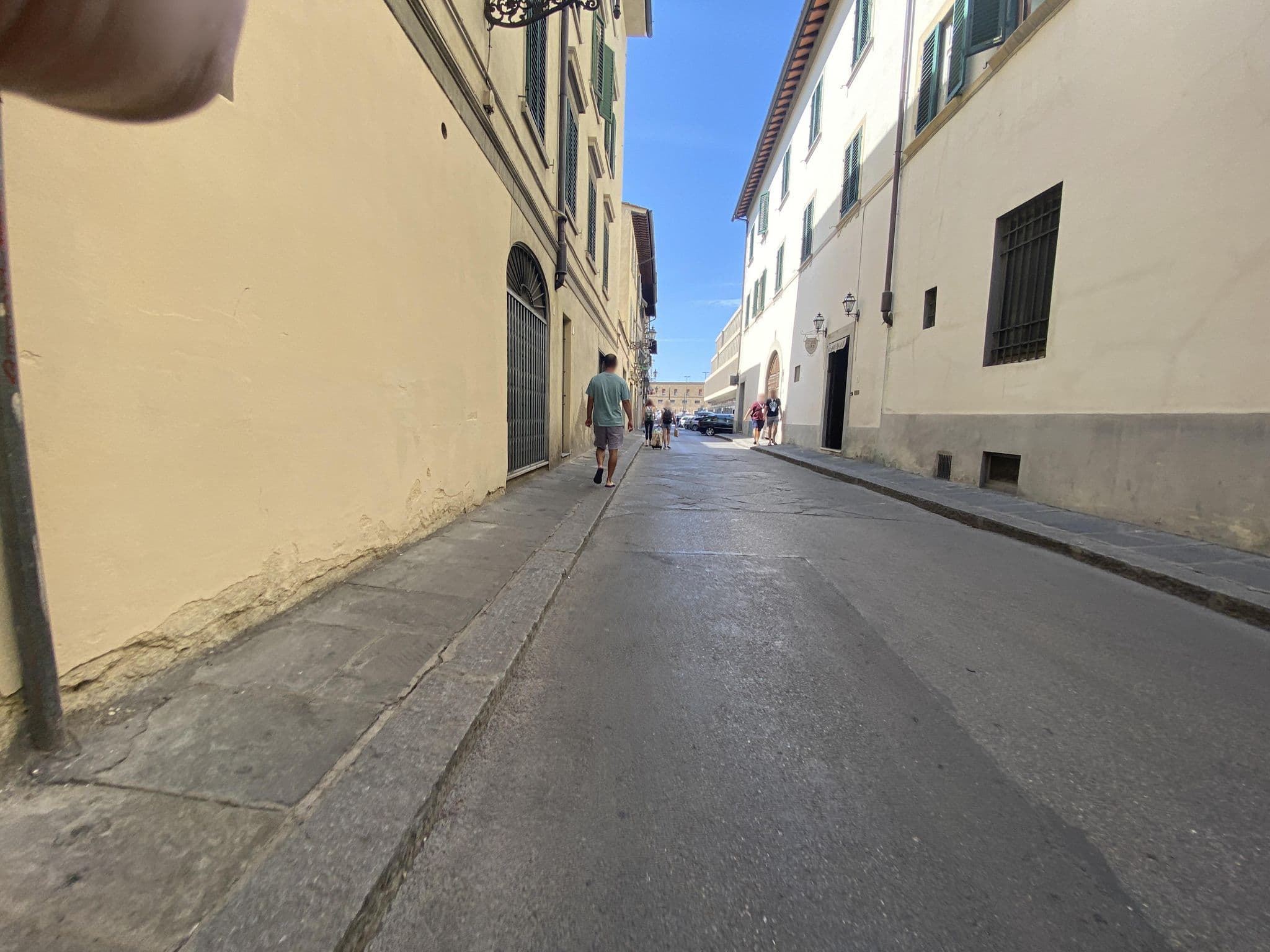 Street view near Vasari Palace, Florence — © hede (CC BY-SA · Mapillary)