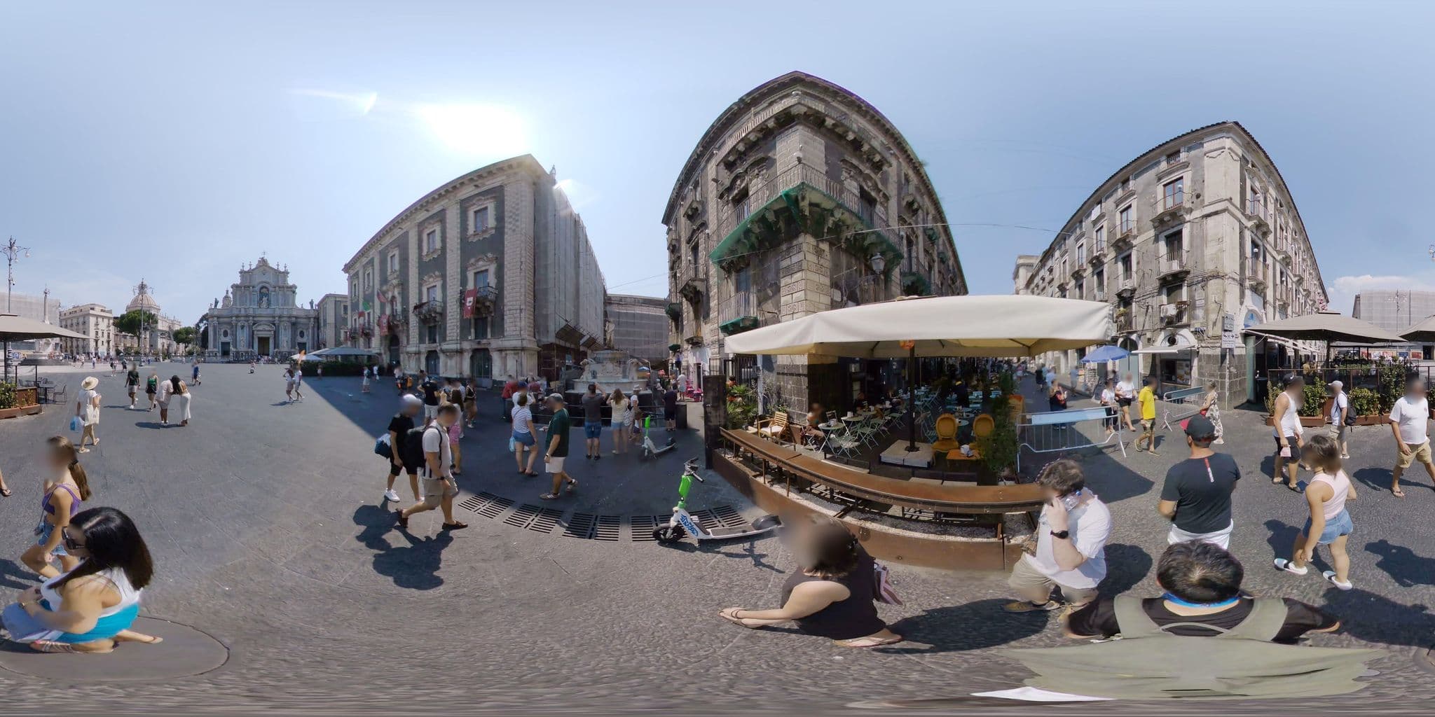 Street view near Hotel Centrale Europa, Catania — © mapconcierge (CC BY-SA · Mapillary)