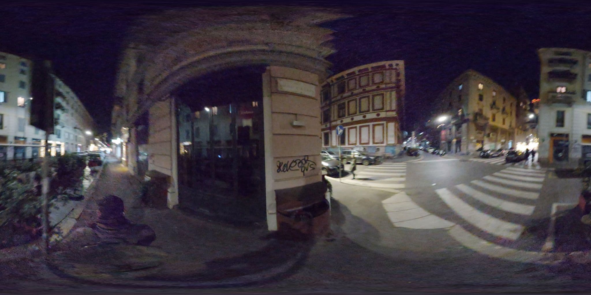 Street view near Hotel Kennedy, Brera — © mapconcierge (CC BY-SA · Mapillary)