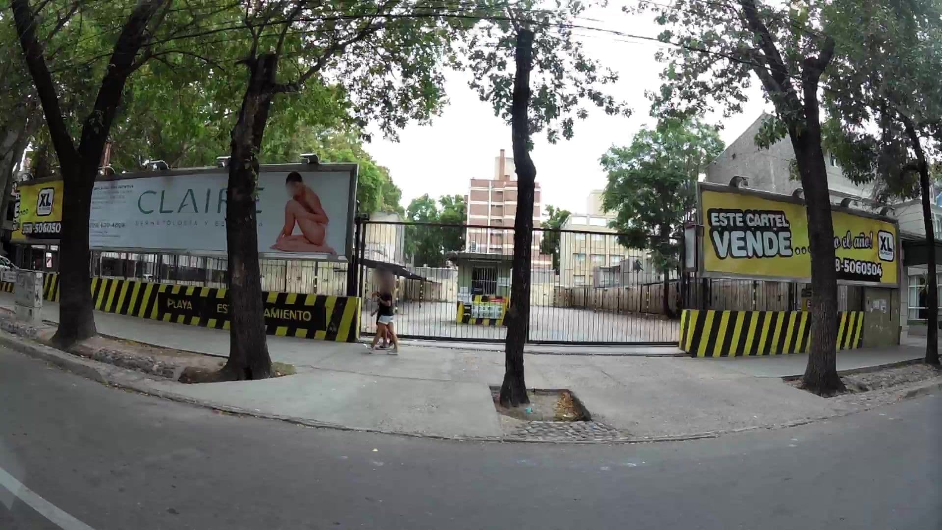 Street view near Hotel Argentino, Mendoza