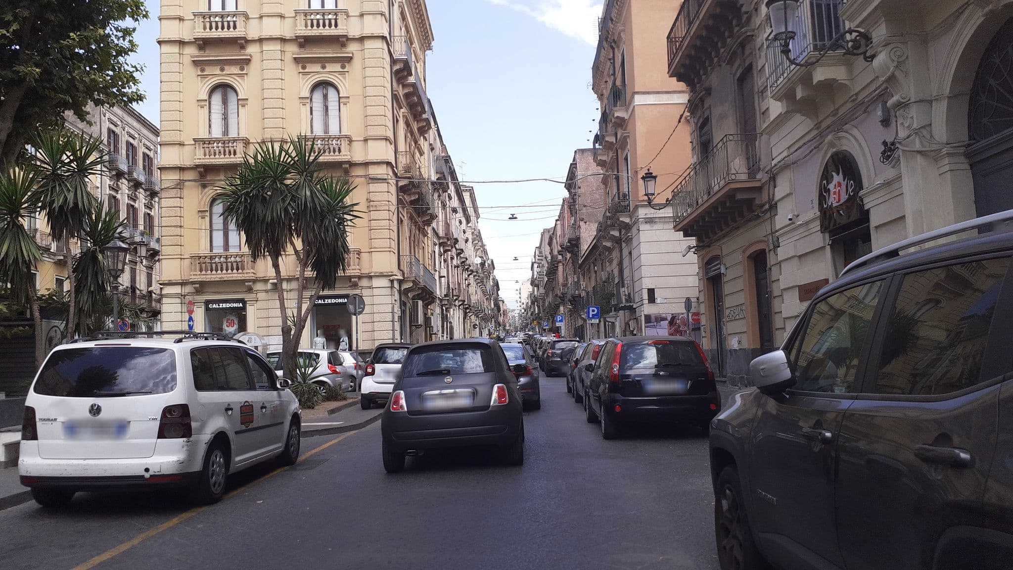 Street view near Hotel Etnea 316, Catania