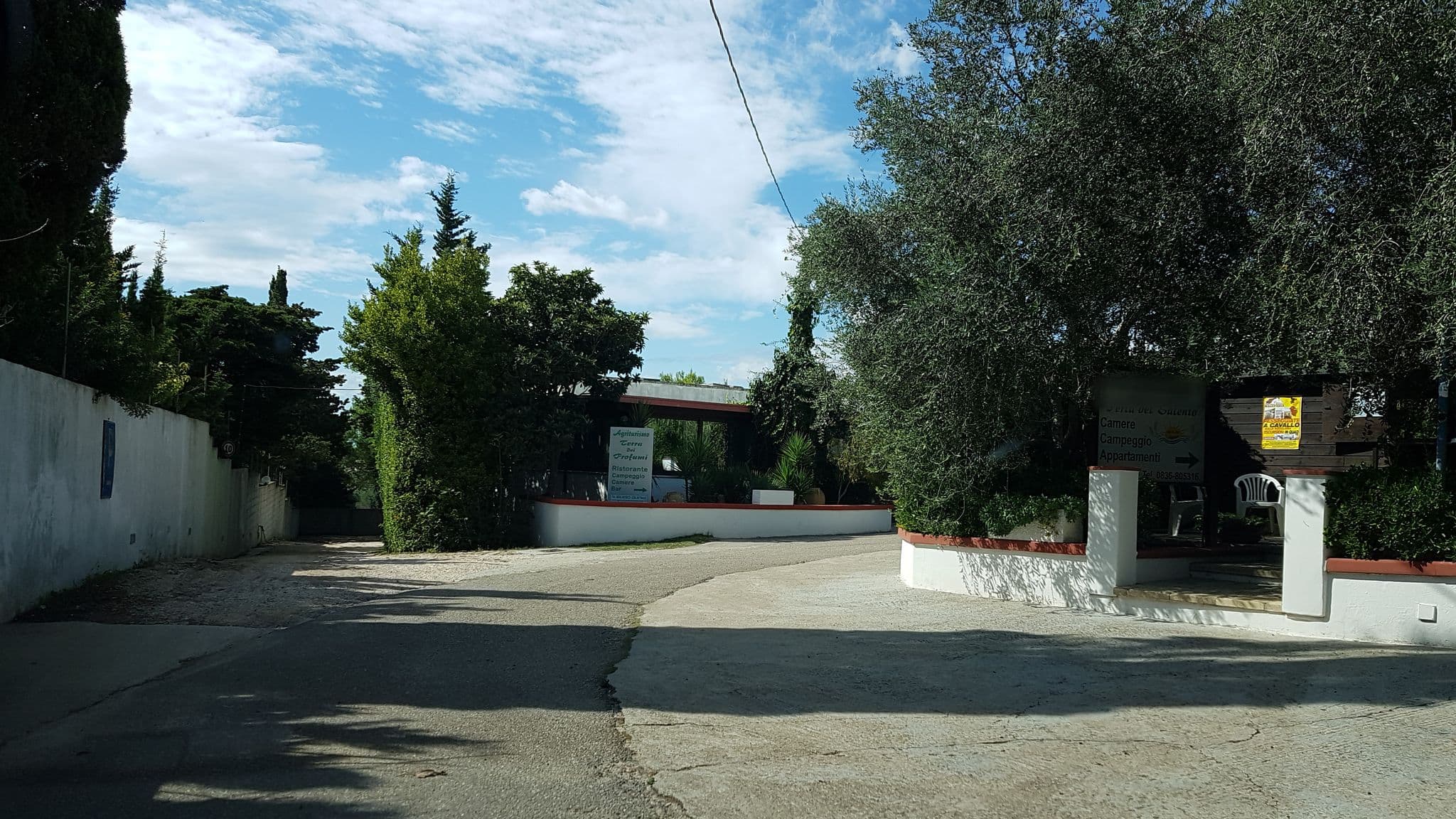 Street view near Agriturismo Perla del Salento, Borgagne — © ale_zena_it (CC BY-SA · Mapillary)