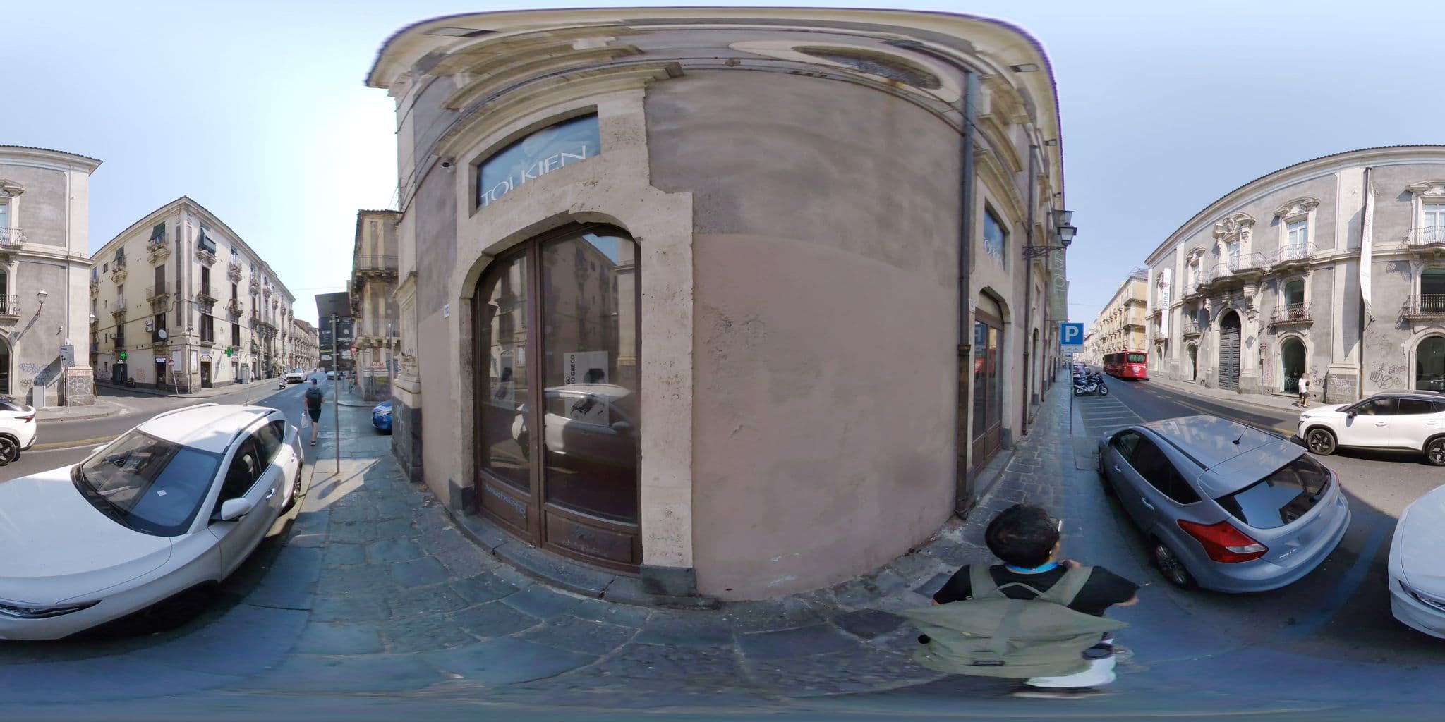 Street view near Landolina, Catania