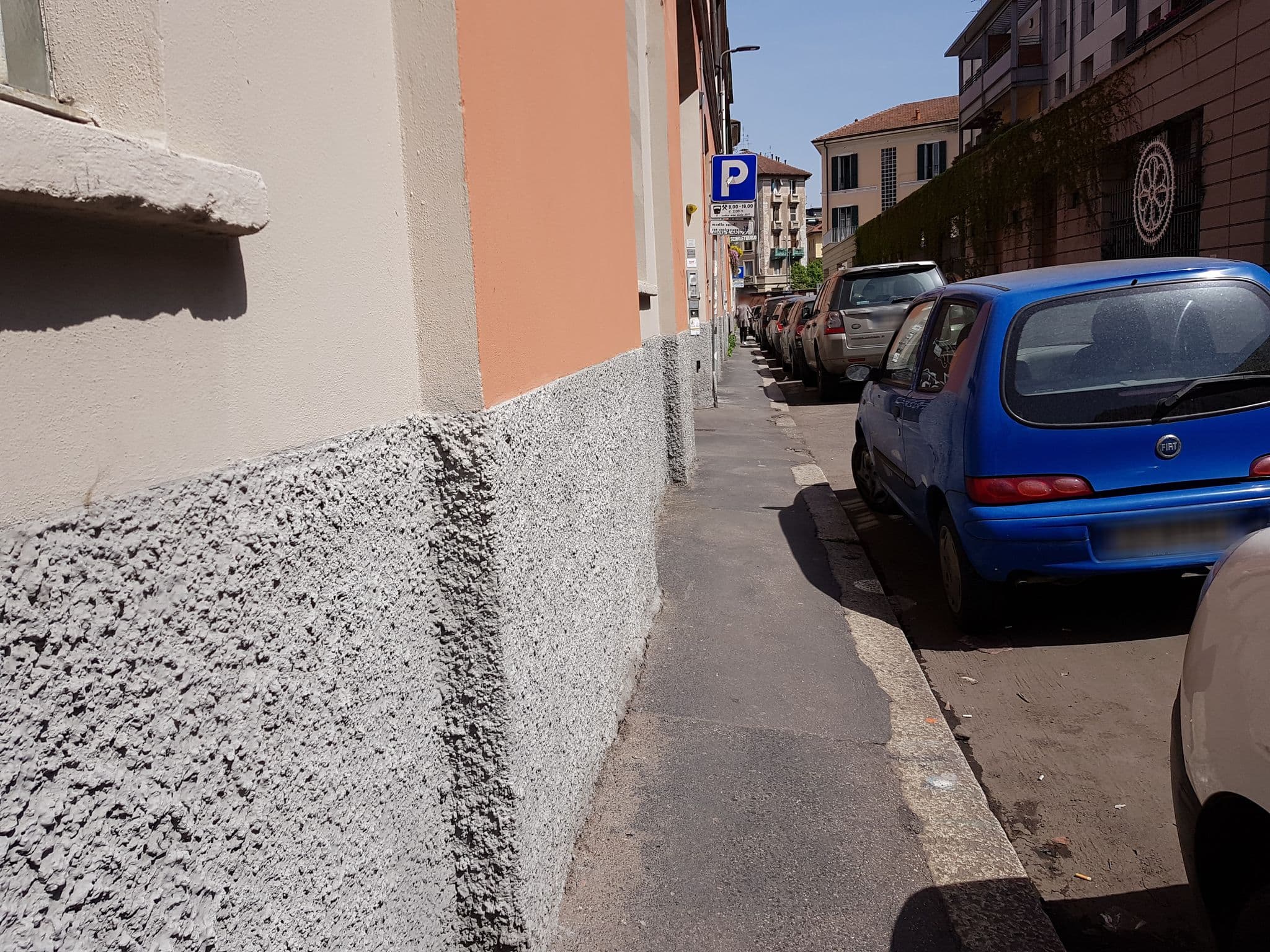 Street view near Experience Design, Milan