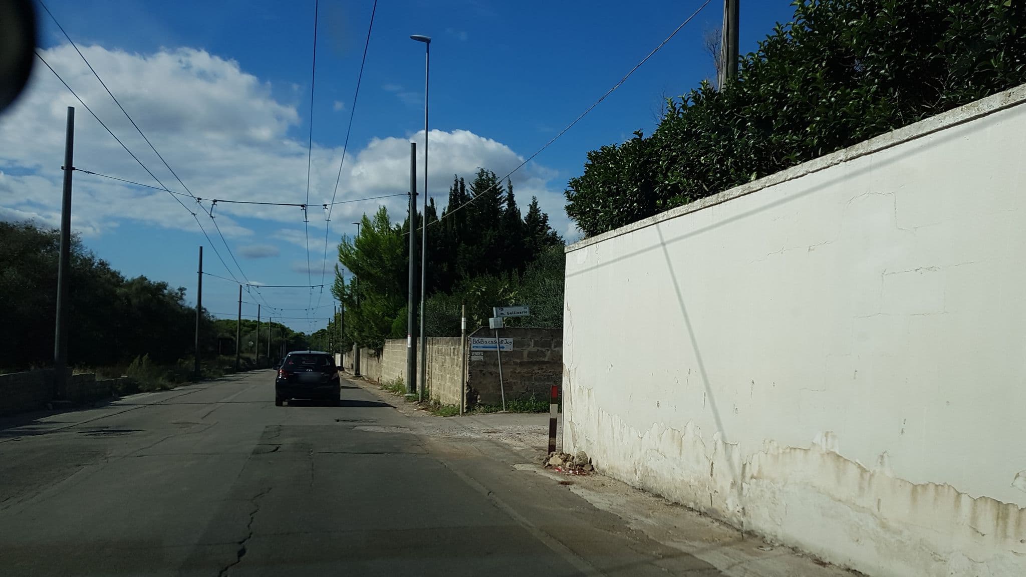 Street view near A casa di Joy, Lecce