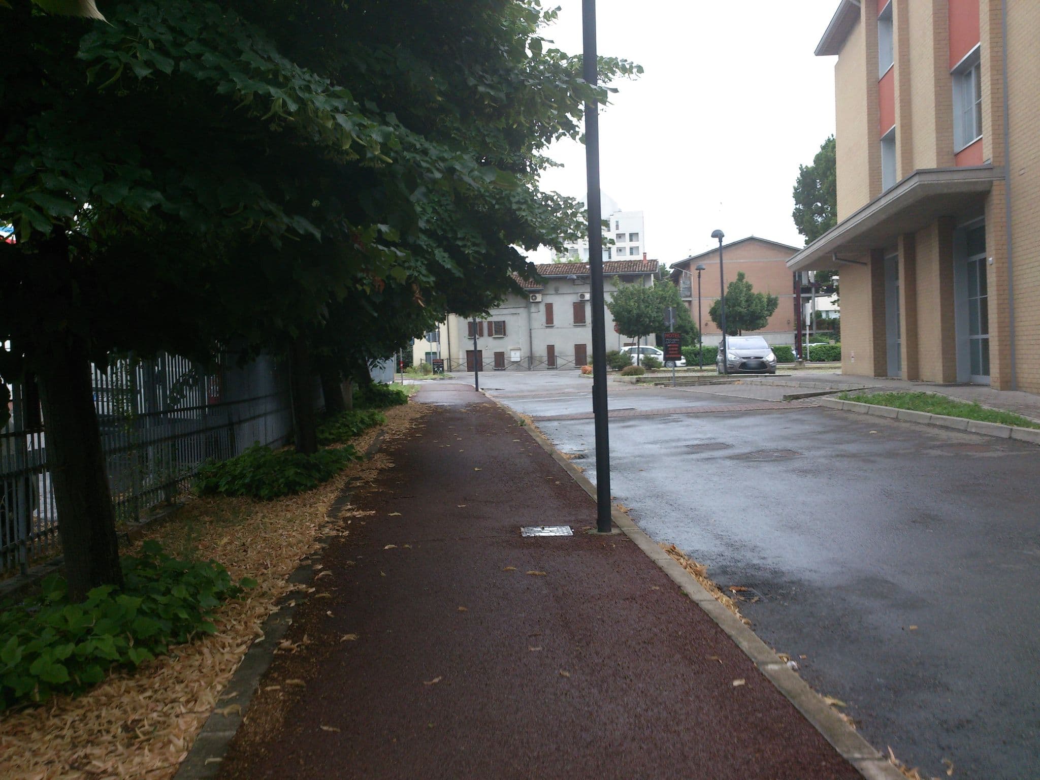 Street view near Hotel "Alba", Reggio nell'Emilia